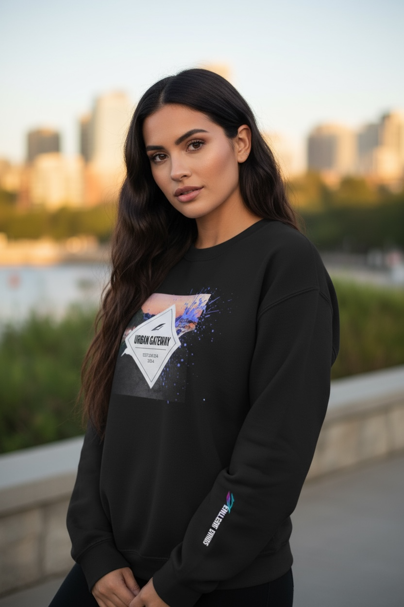 Street Art Crewneck Sweatshirt
