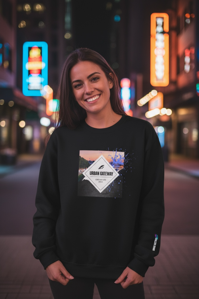 Street Art Crewneck Sweatshirt
