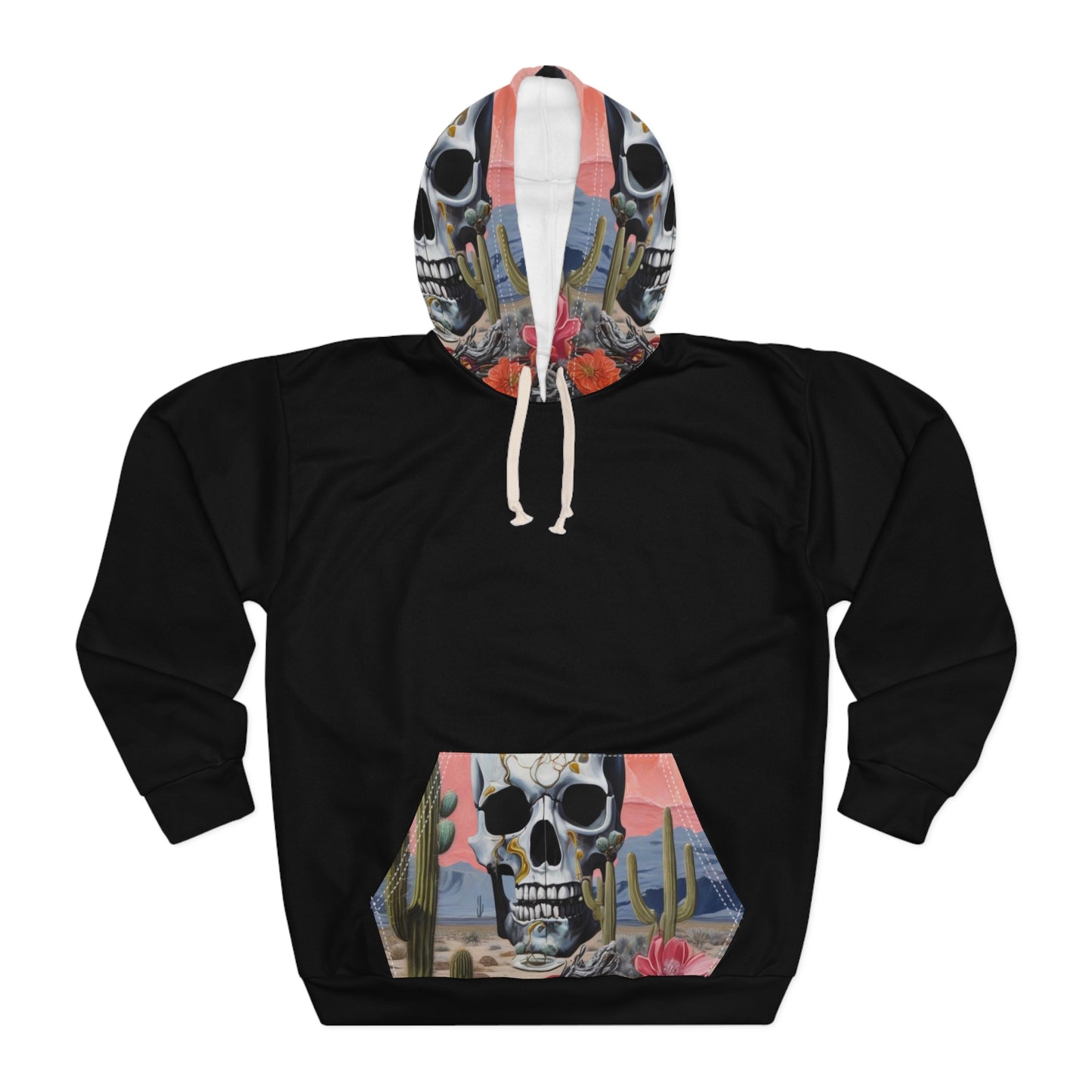 Desert Flower Full Print Hoodie - Gateway Apparel Co.
