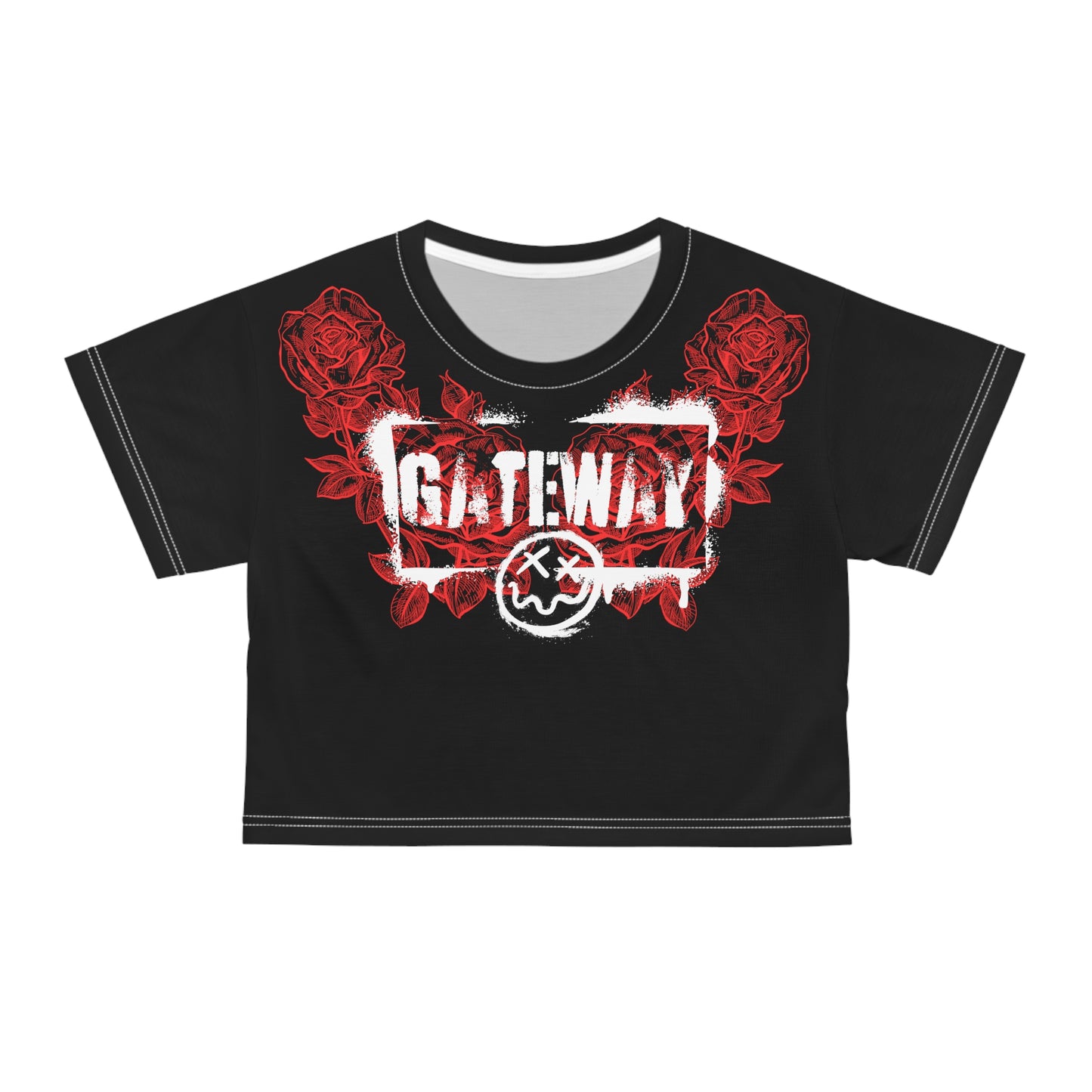 Rose Crop Tee - Gateway Apparel Co.