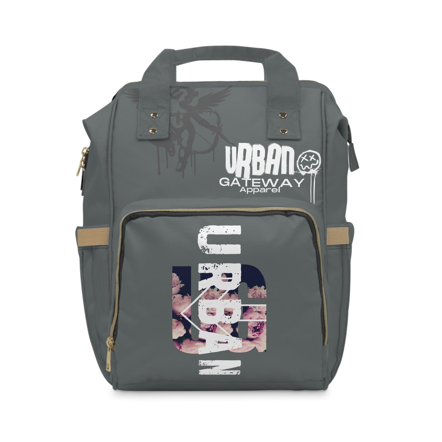 Urban Graphic Multifunctional Backpack Peony