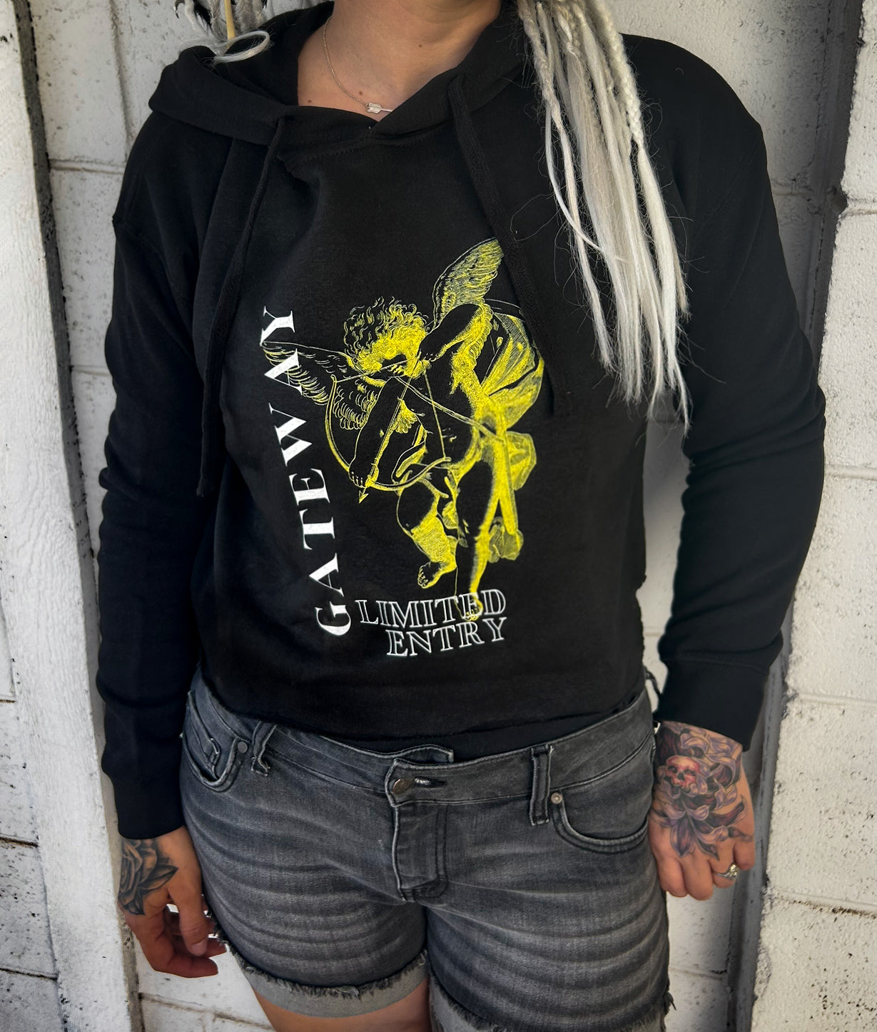 Angel Cropped Hood* - Gateway Apparel Co.