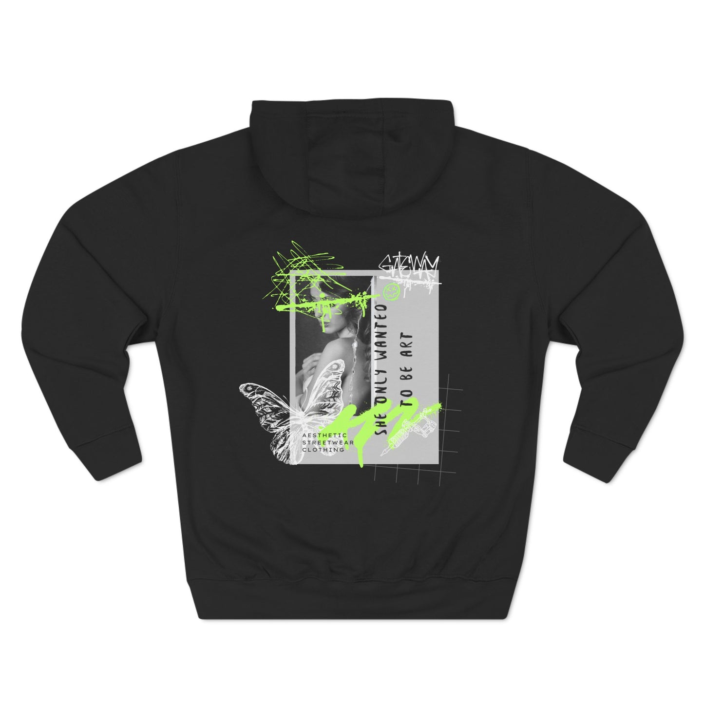 Art Deco Fleece Hoodie - Gateway Apparel Co.