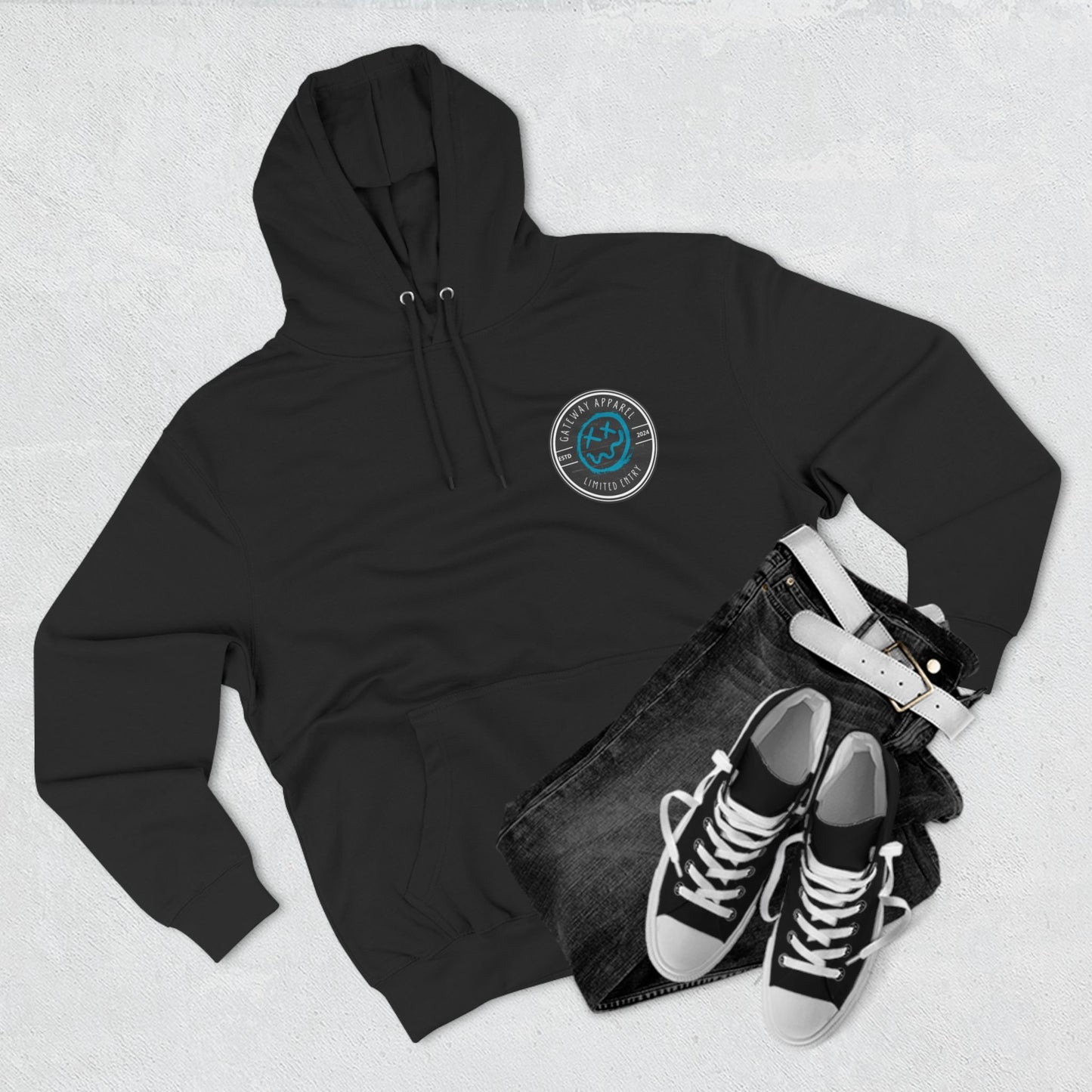Logo Fleece Hoodie - Gateway Apparel Co.