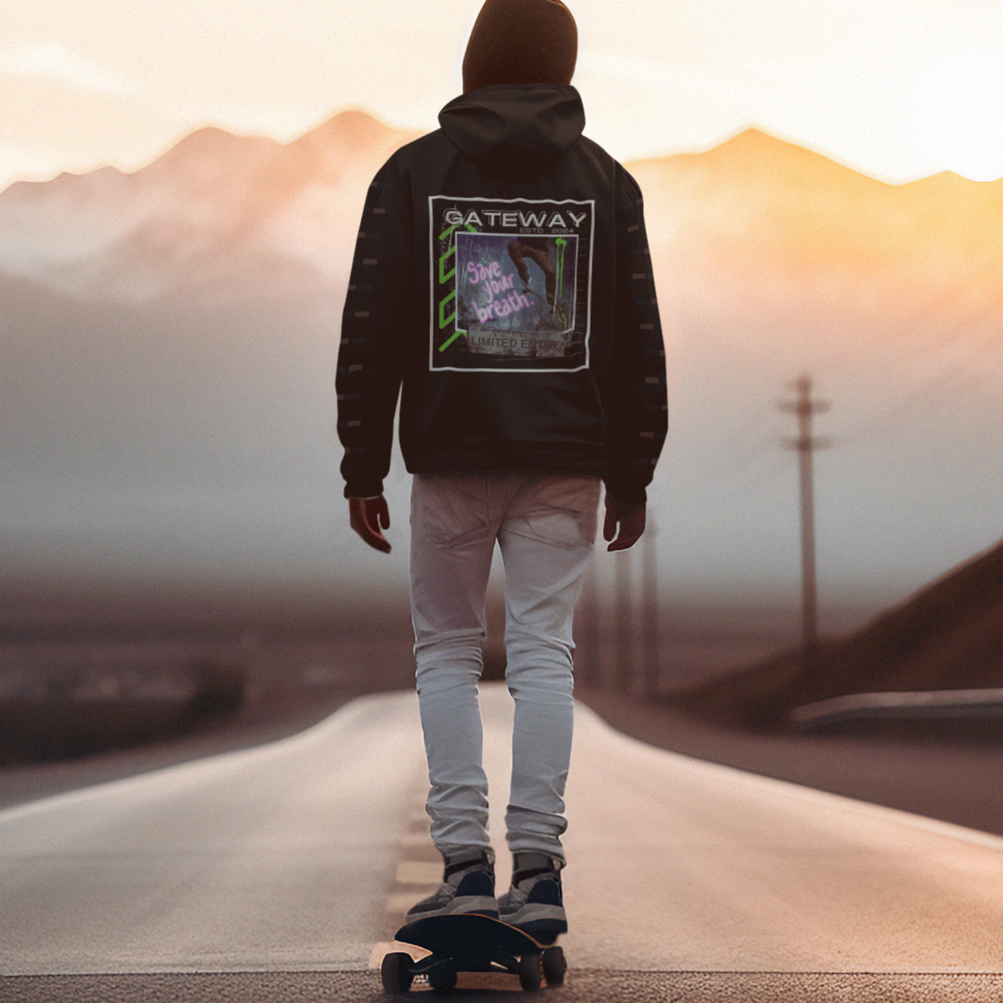 Save Your Breath Hoodie - Gateway Apparel Co.