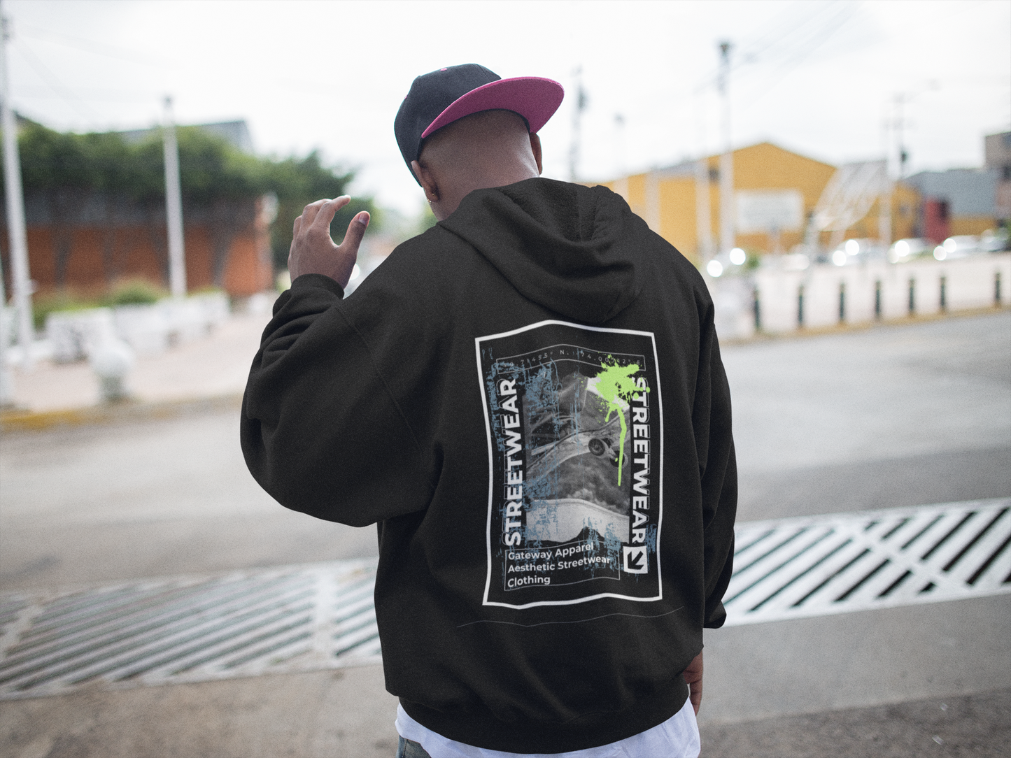 Streetwear Fleece Hoodie - Gateway Apparel Co.