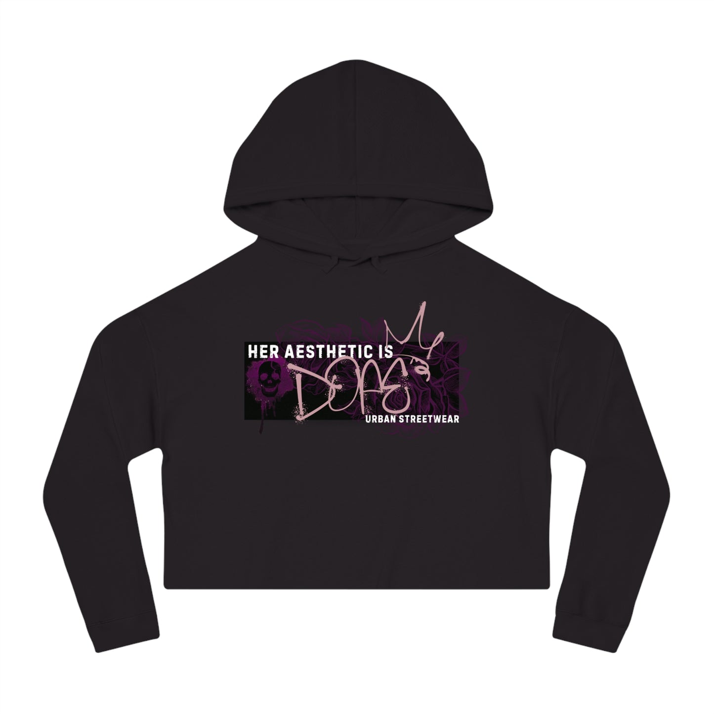 Dope Cropped Hooded Sweatshirt - Gateway Apparel Co.
