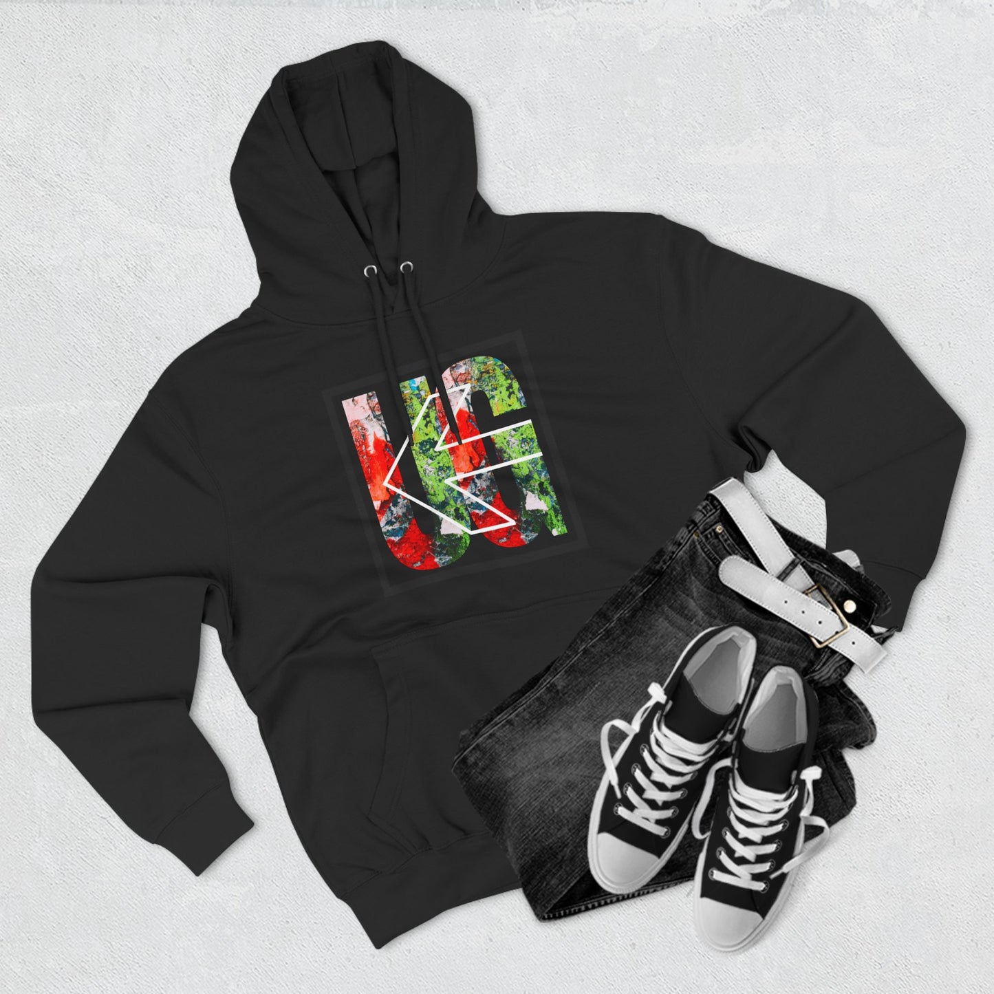 UG Fleece Hoodie- Graphic 3 Colors - Gateway Apparel Co.