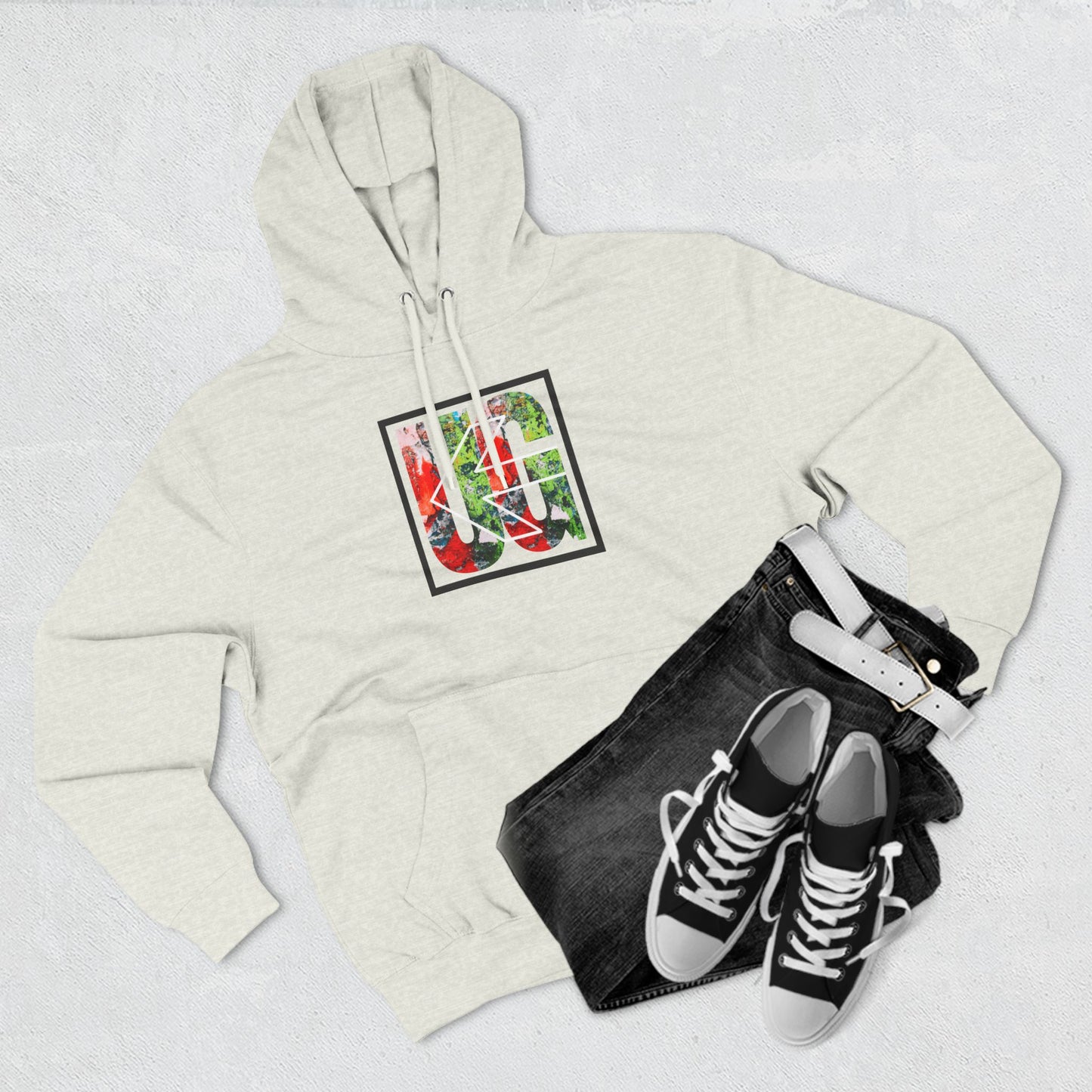 UG Fleece Hoodie- Graphic 3 Colors - Gateway Apparel Co.