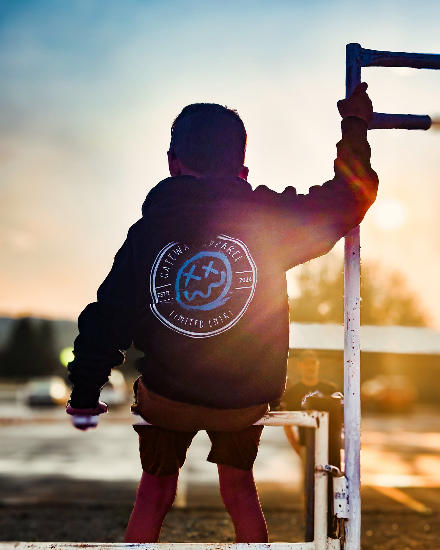 Youth EST. Logo Hoodie - Gateway Apparel Co.