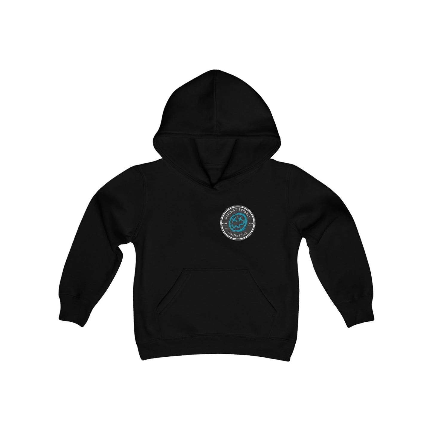 Youth EST. Logo Hoodie - Gateway Apparel Co.
