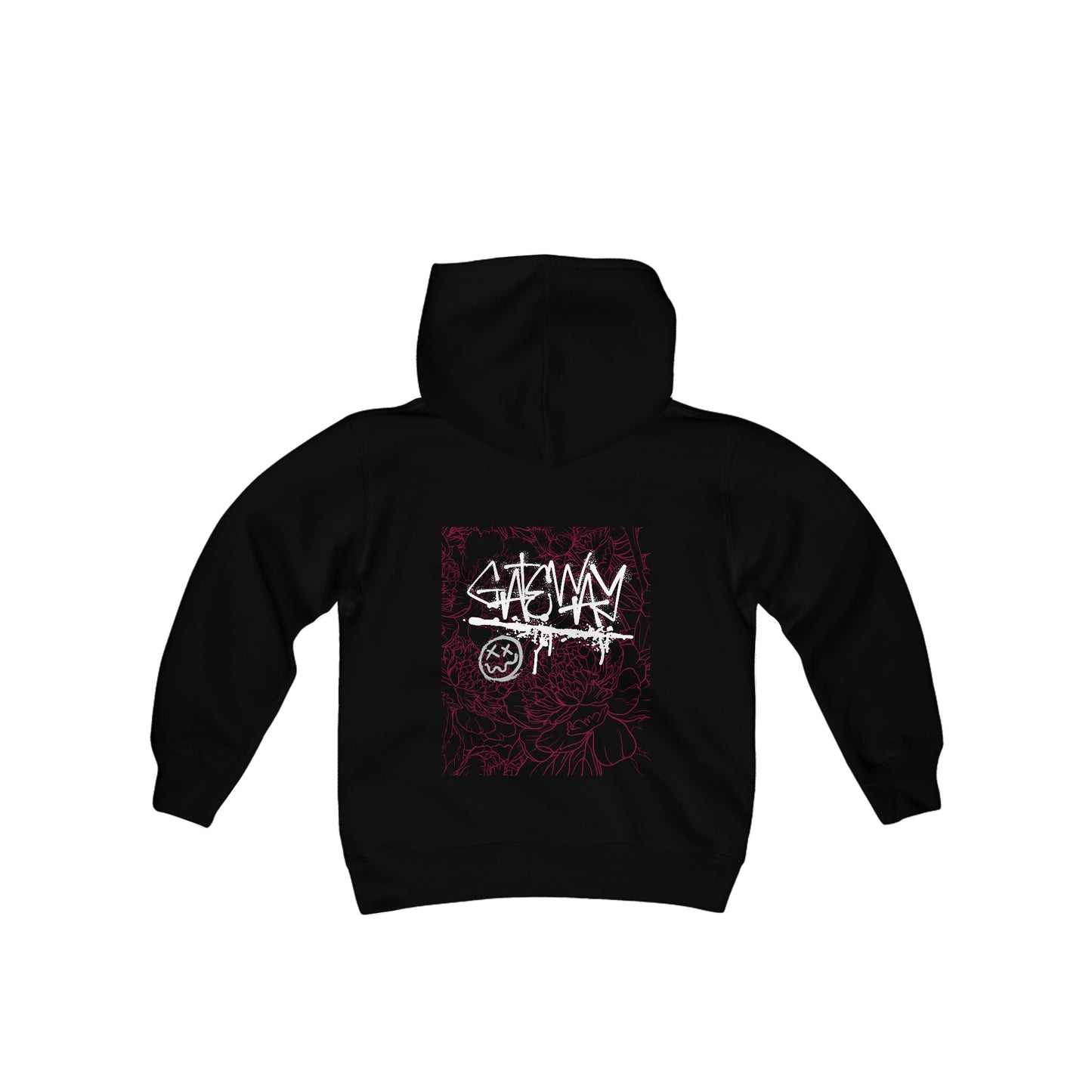 Youth GW Floral Hoodie - Gateway Apparel Co.