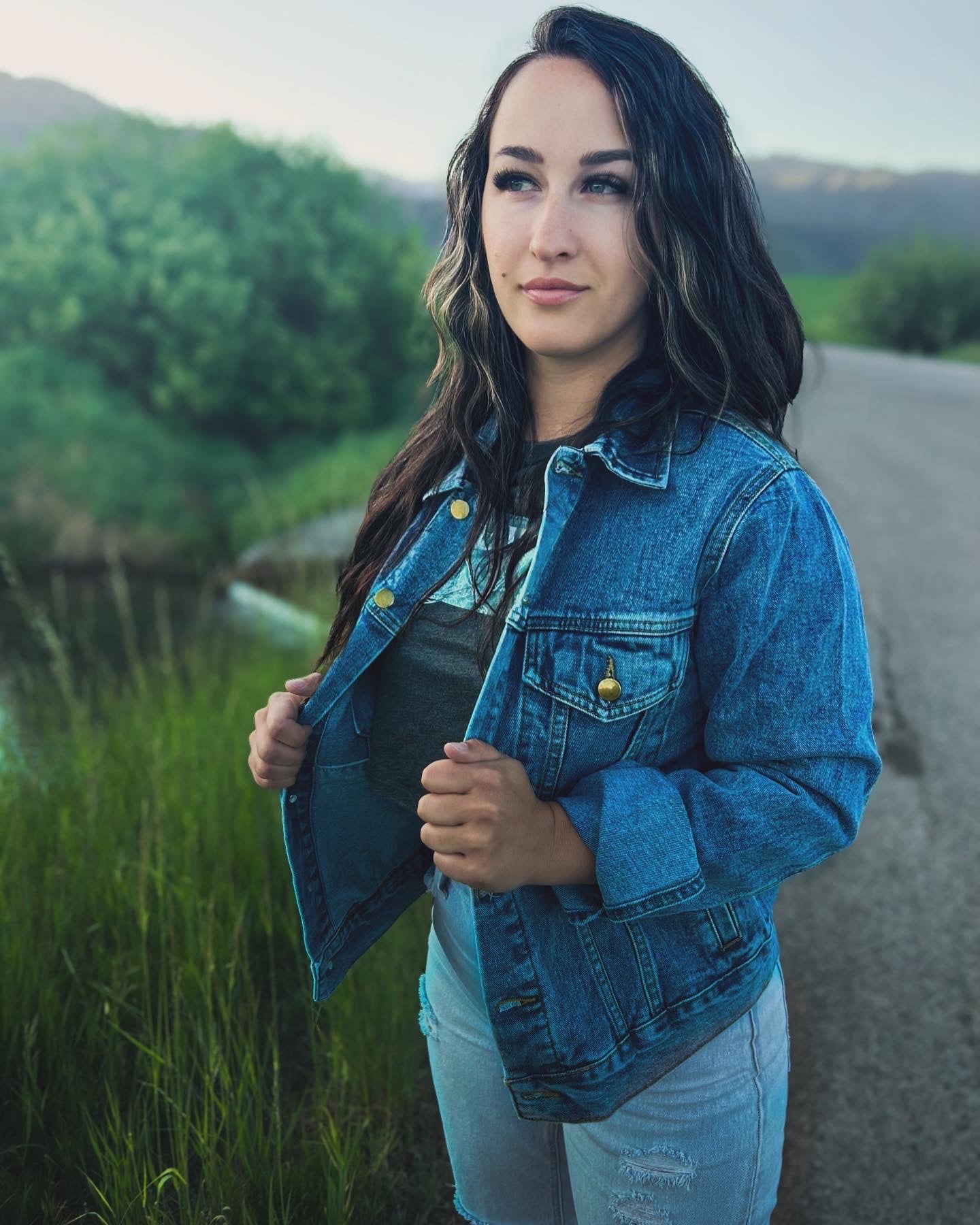 1989 Angel Denim Jacket - Gateway Apparel Co.