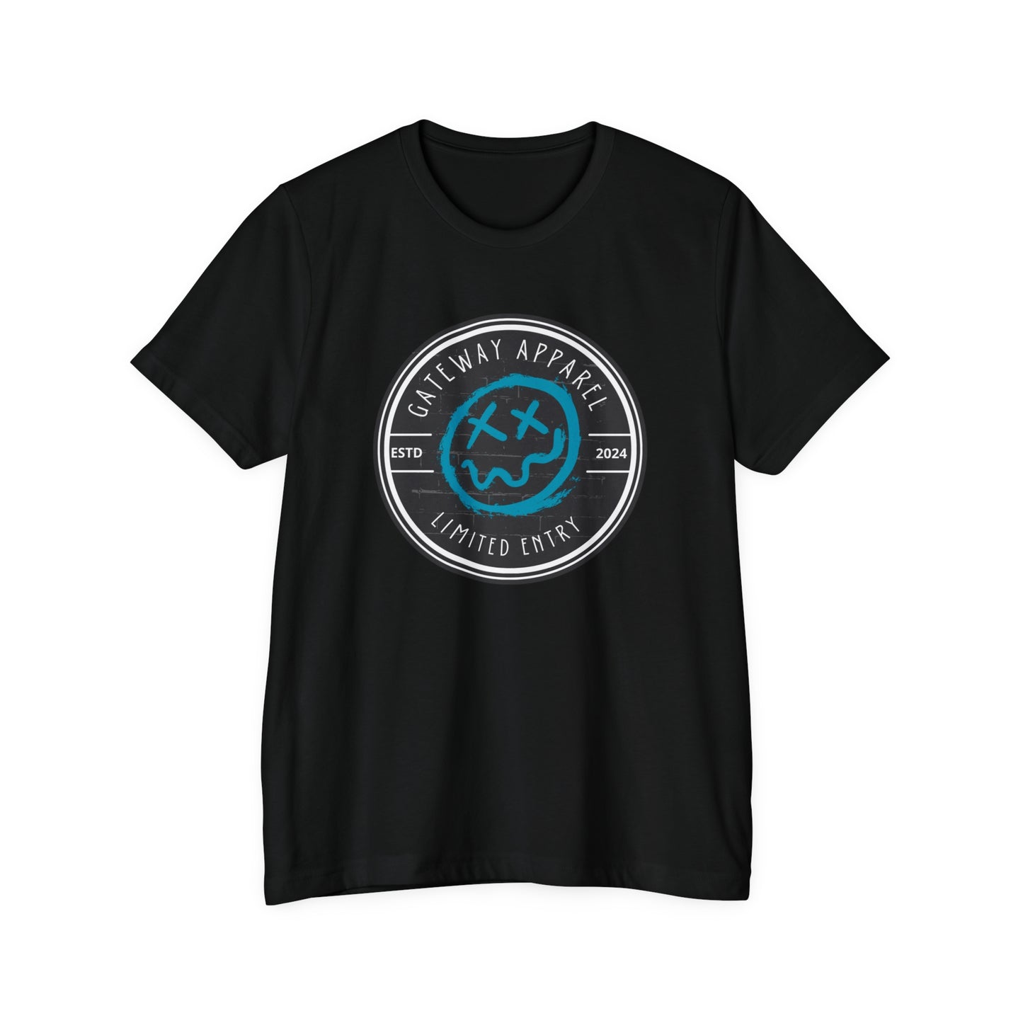Logo Textured T-Shirt - Gateway Apparel Co.