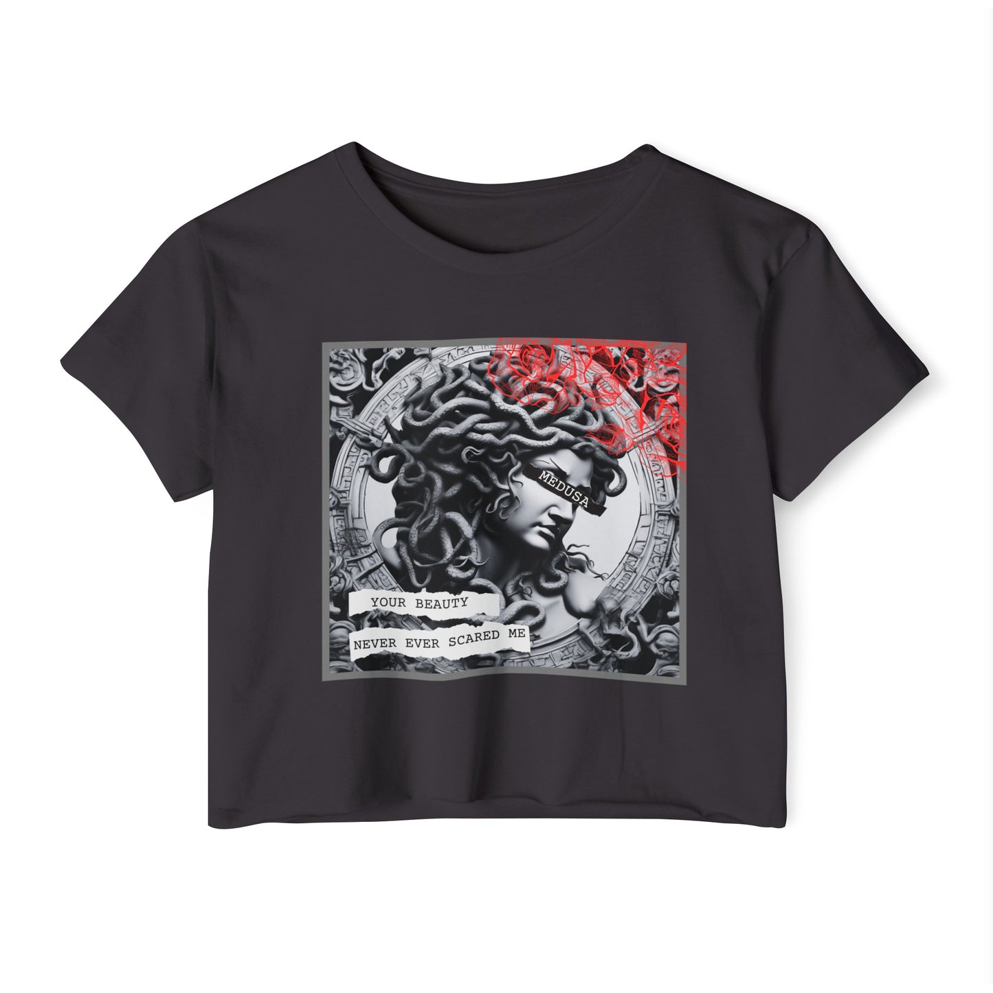 Medusa Boxy Crop Top - Gateway Apparel Co.