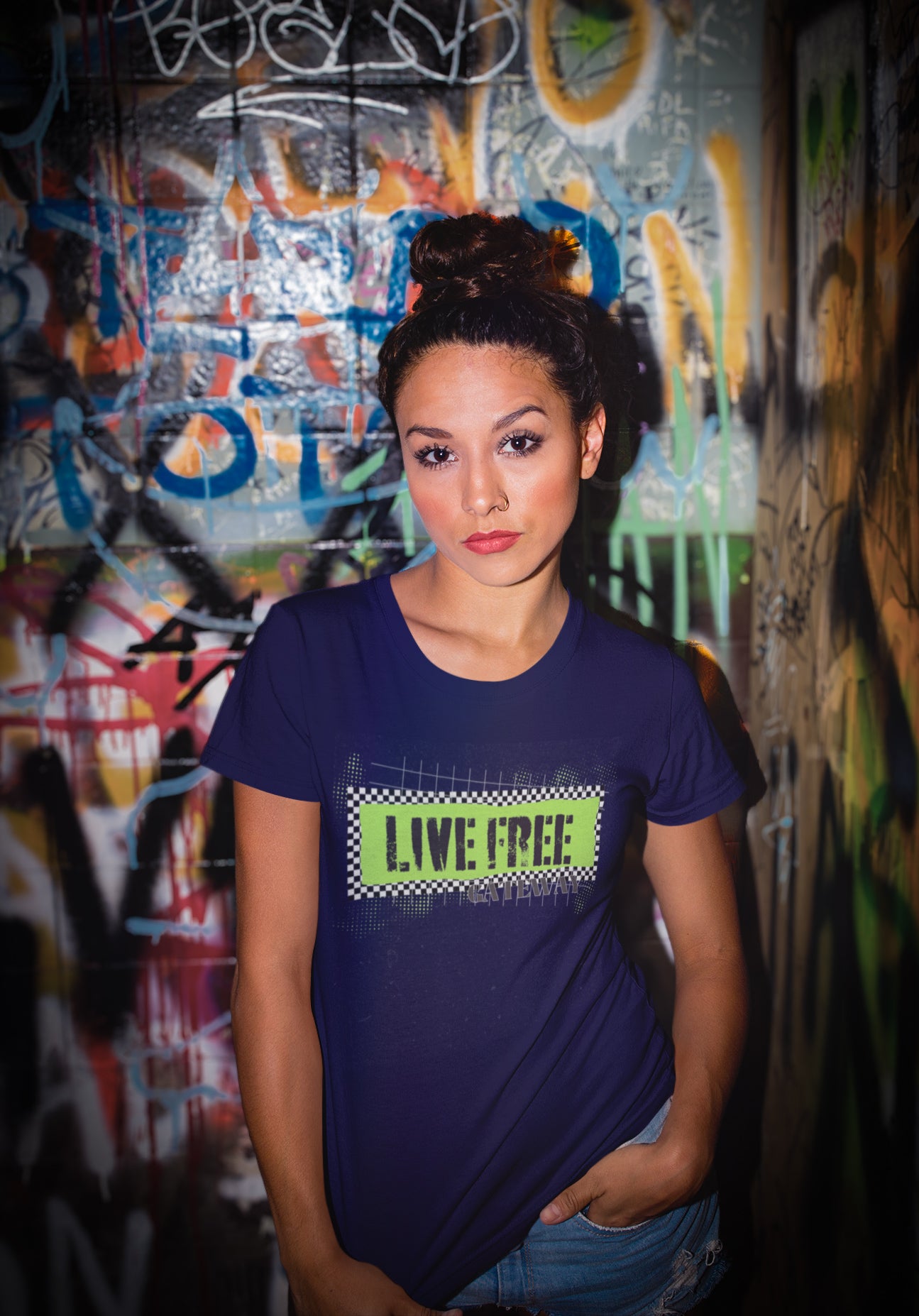 Women's Live Free Tee - Gateway Apparel Co.