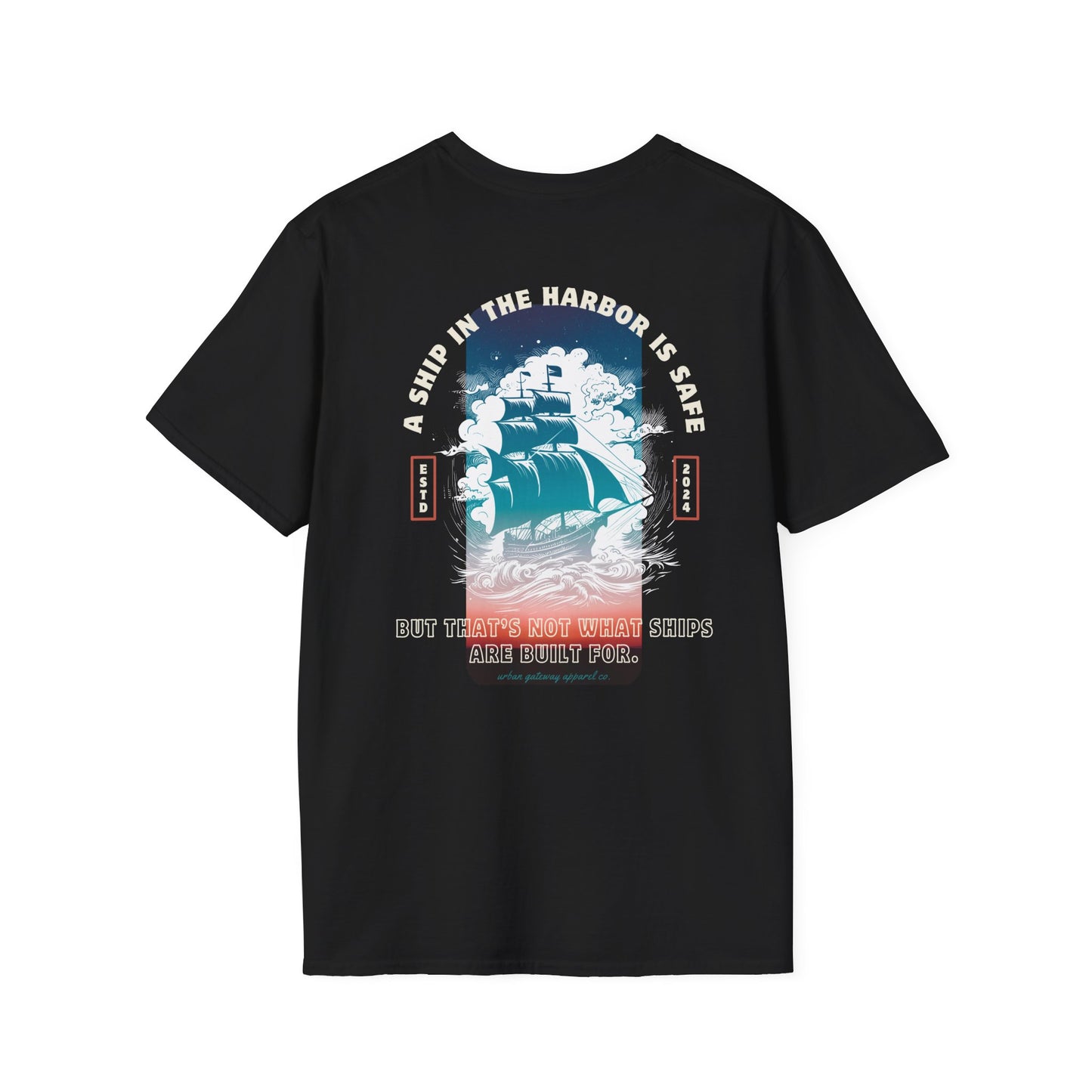 Leaving the Harbor T-Shirt - Gateway Apparel Co.