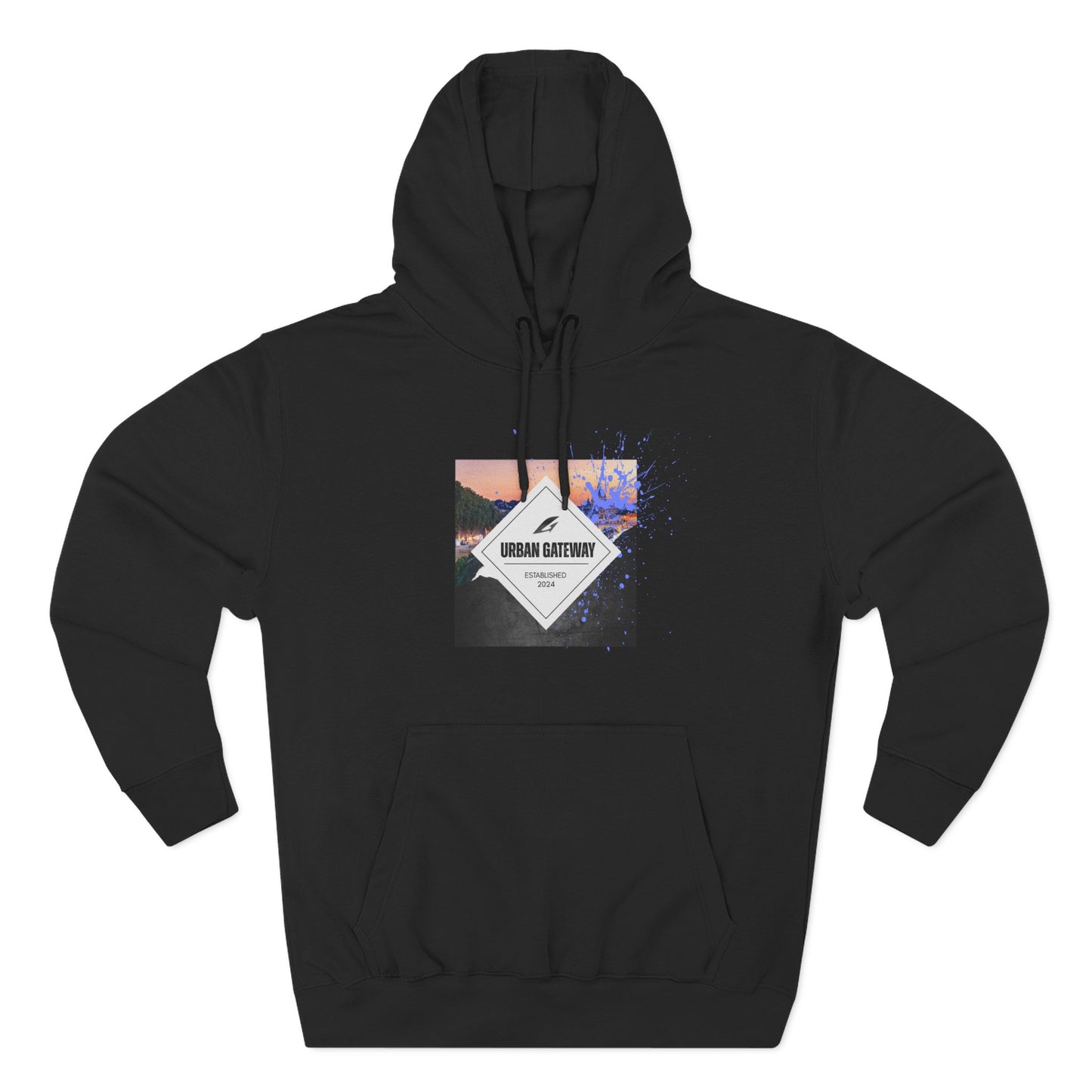 Street-art Fleece Hoodie