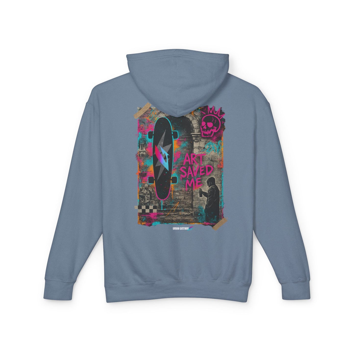 Art Saved Me Hooded Sweatshirt