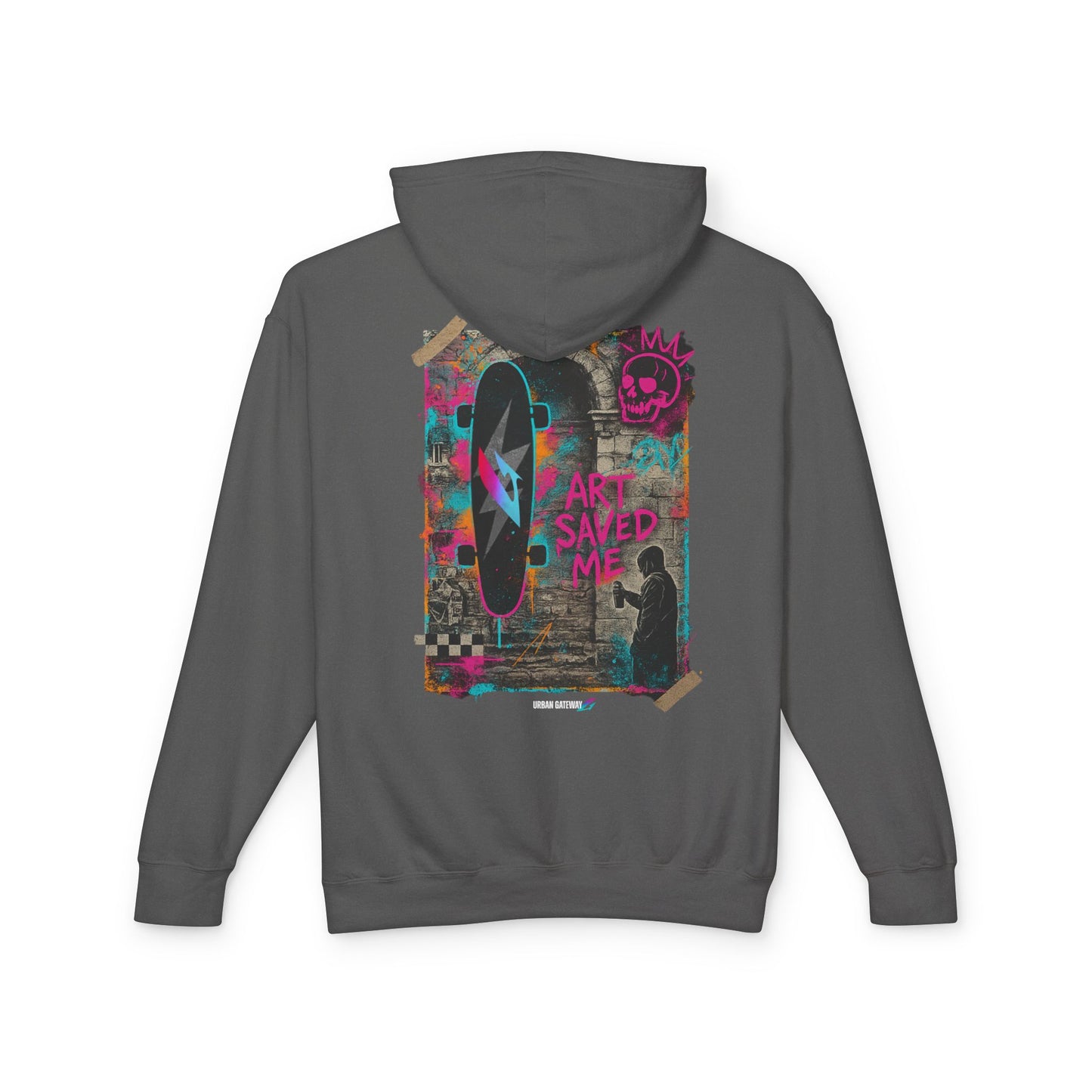Art Saved Me Hooded Sweatshirt