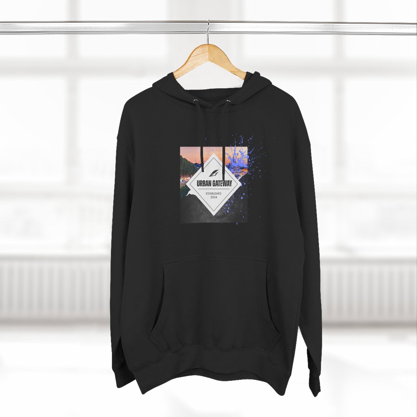 Street-art Fleece Hoodie