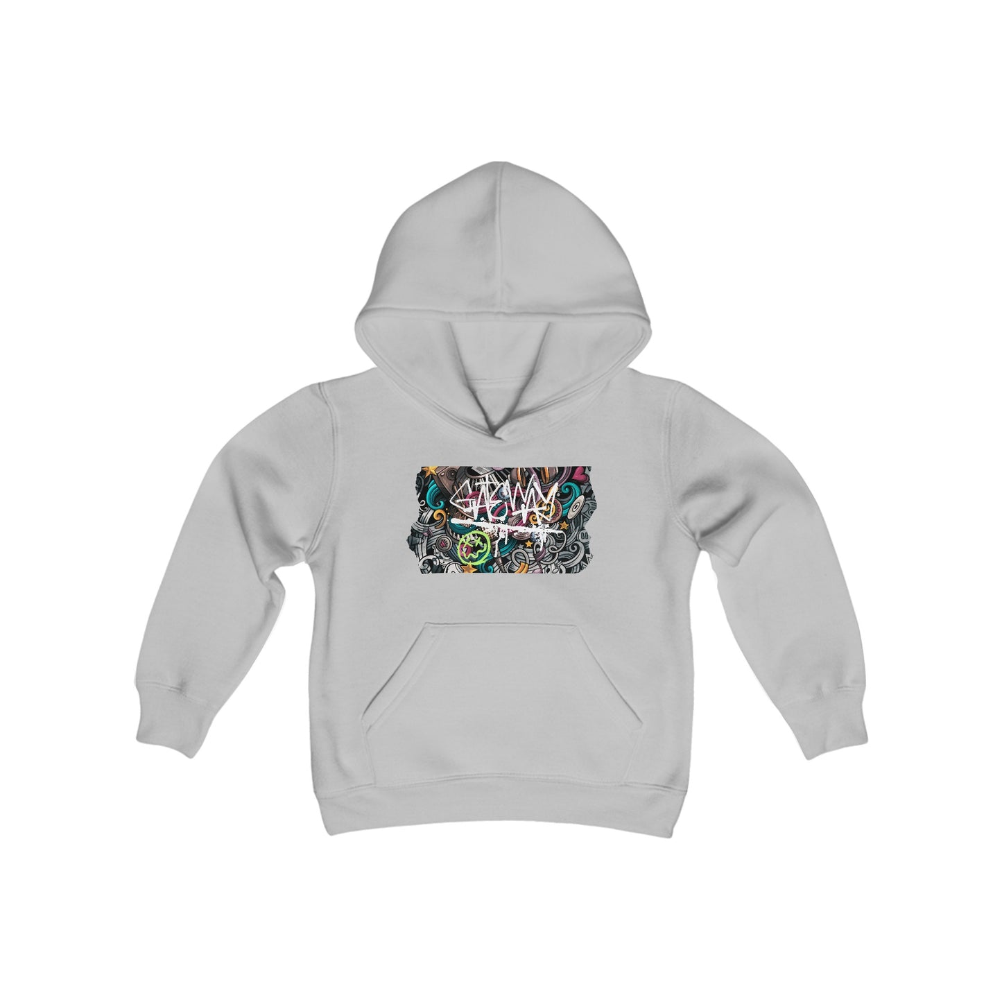 Youth Graffiti Hoodie [ 5 Colors ]