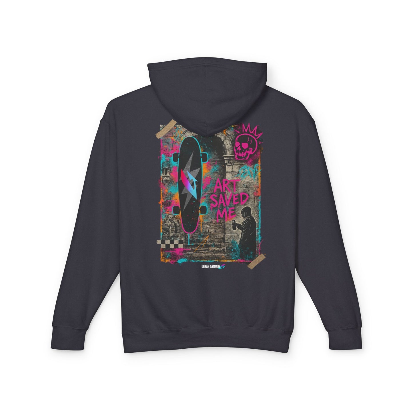 Art Saved Me Hooded Sweatshirt