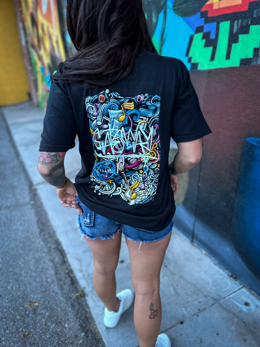 Unisex Graffiti Shirt