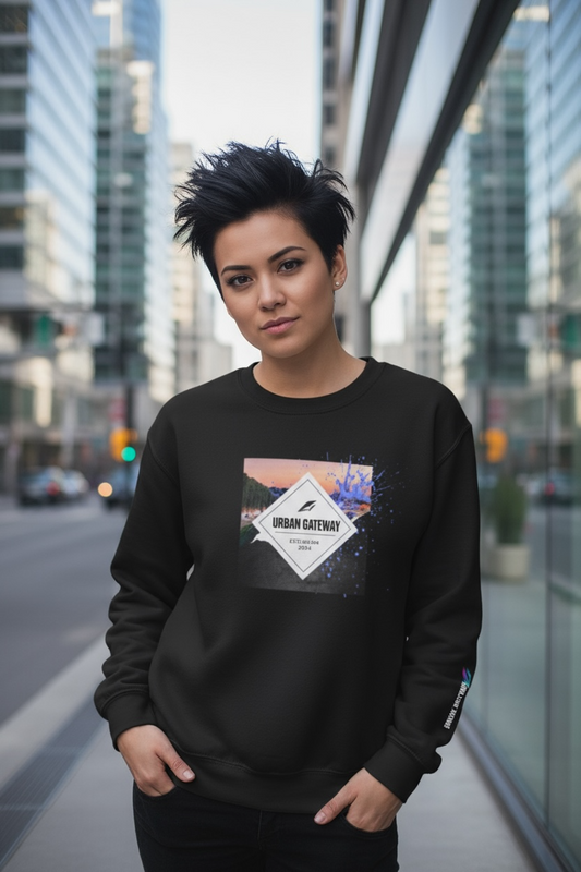 Street Art Crewneck Sweatshirt
