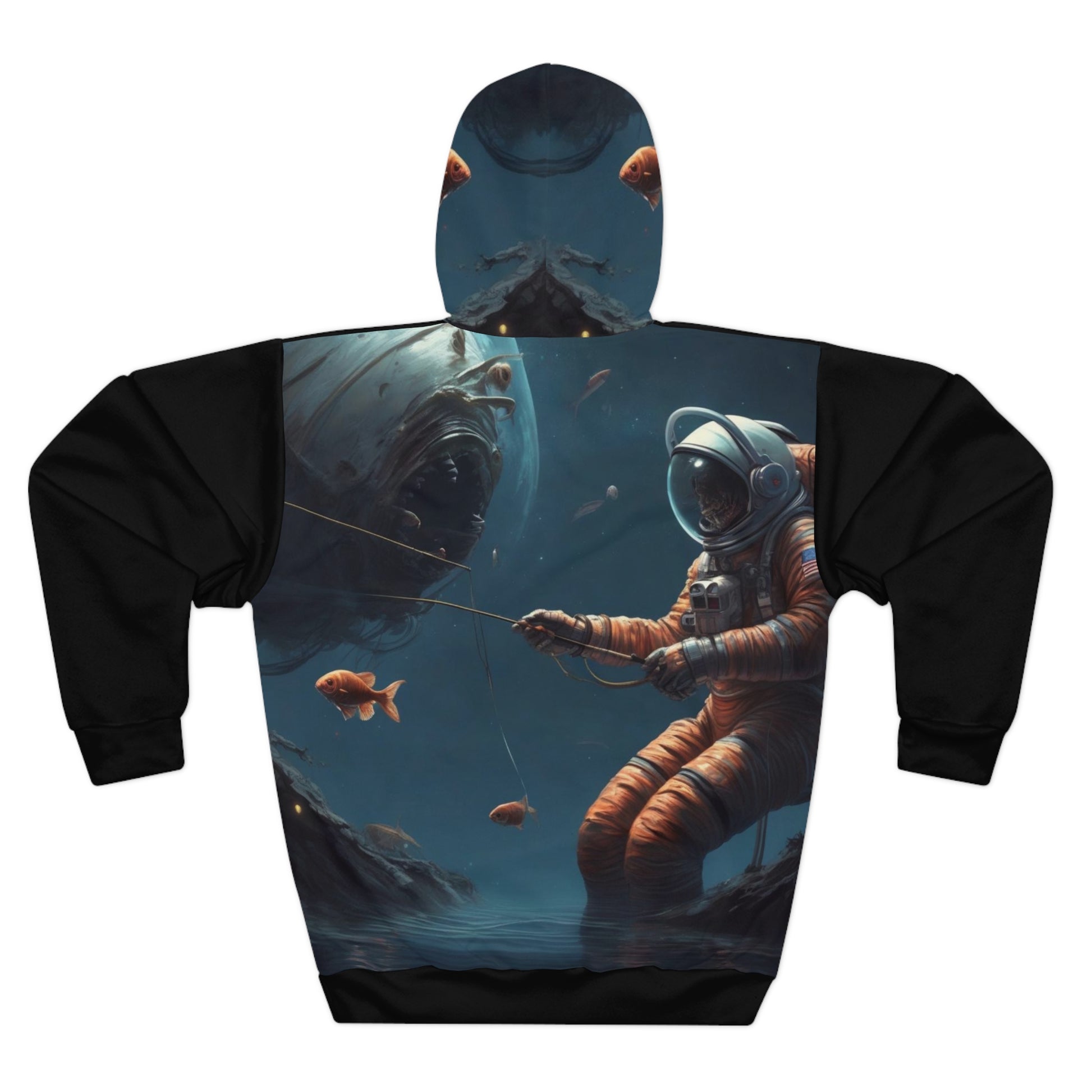 Deep Waters Full Print Hoodie - Gateway Apparel Co.