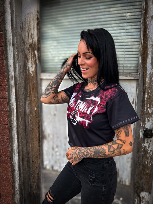 Rose Crop Tee - Gateway Apparel Co.
