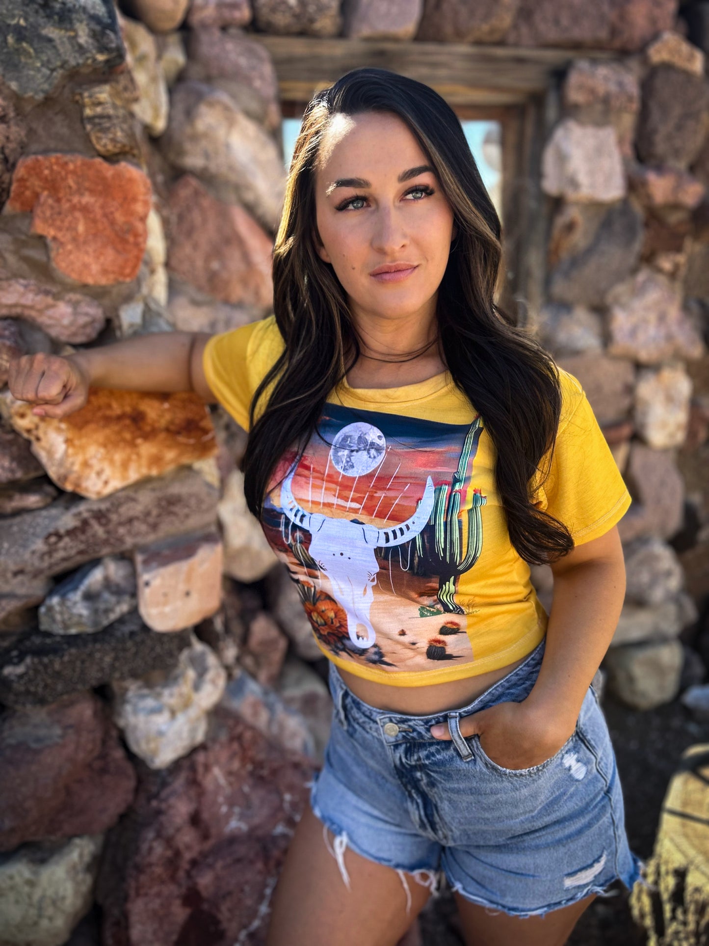 Desert Head Crop Tee - Gateway Apparel Co.