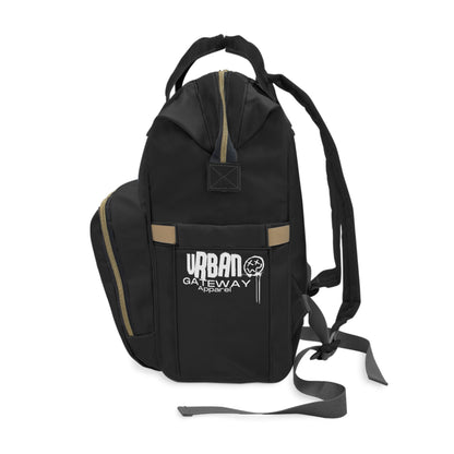 Floral Skull Multifunctional Backpack - Gateway Apparel Co.