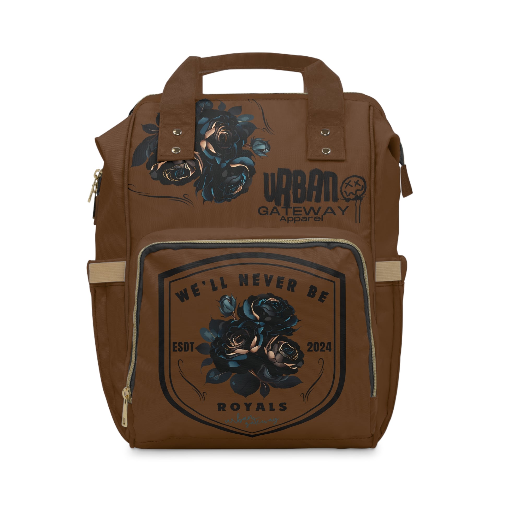 Royals Multifunctional Backpack Brown - Gateway Apparel Co.
