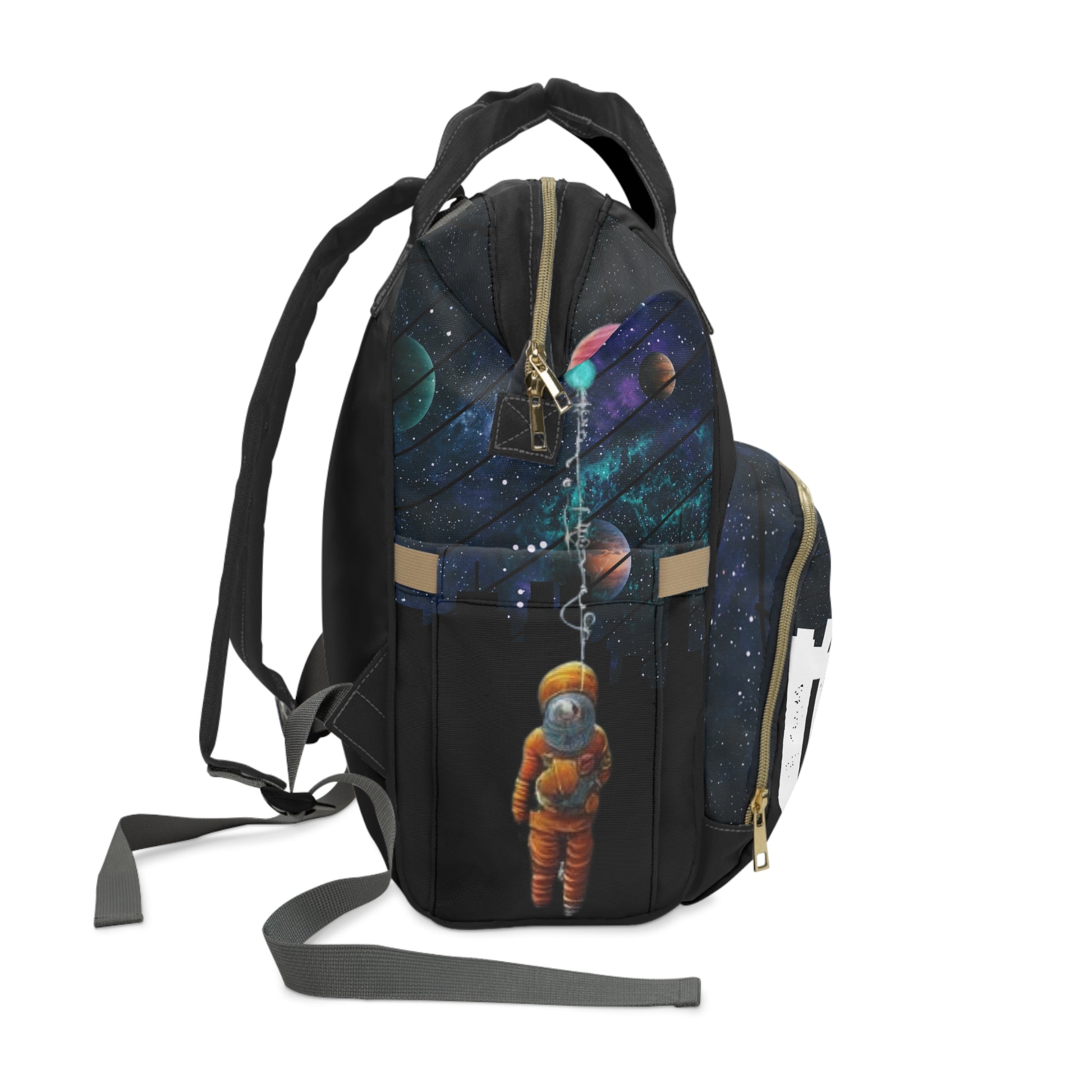 Urban Gateway creative art design “ Strange City” on a bag / backpack