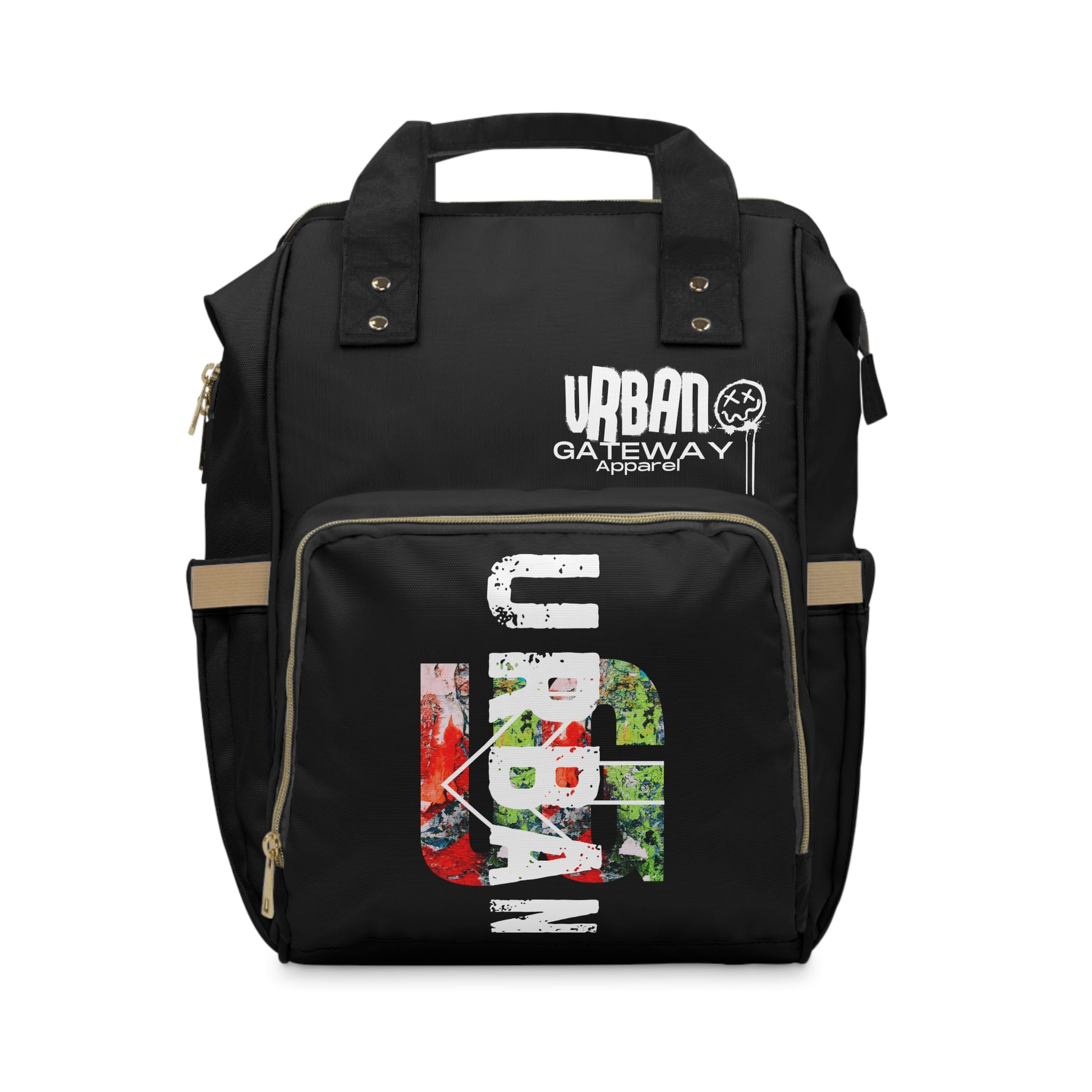 Urban Color Graphic Multifunctional Backpack - Gateway Apparel Co.