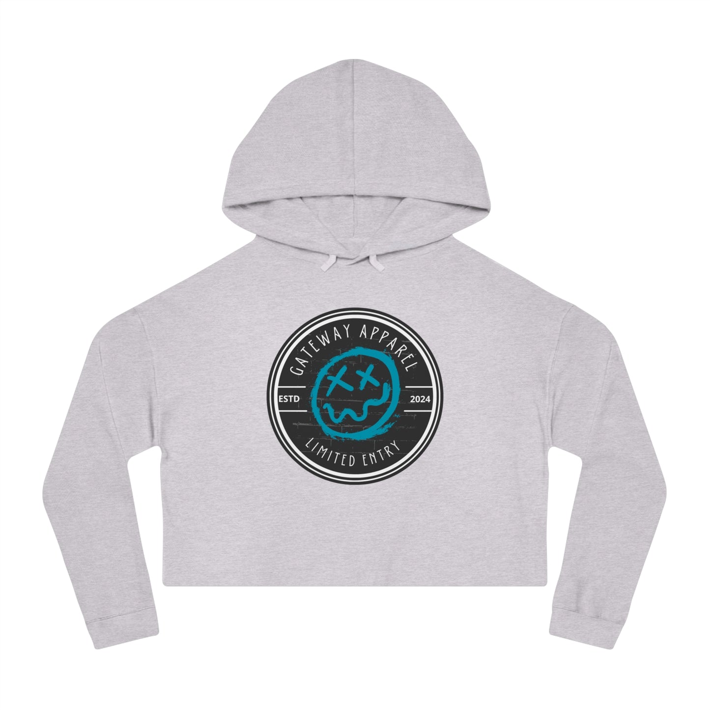 Cropped Logo Hoodie [3 Colors] - Gateway Apparel Co.