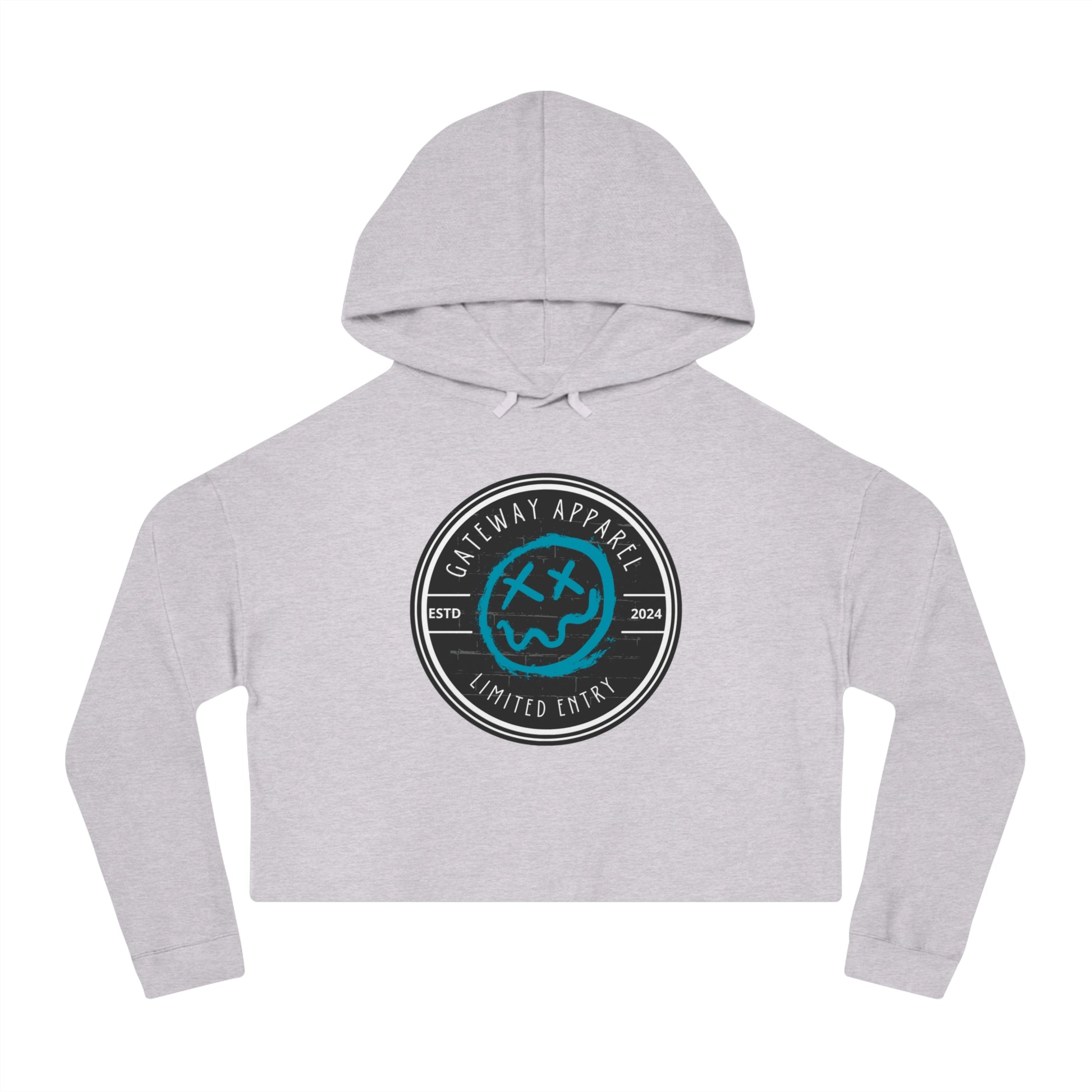 Cropped Logo Hoodie [3 Colors] - Gateway Apparel Co.