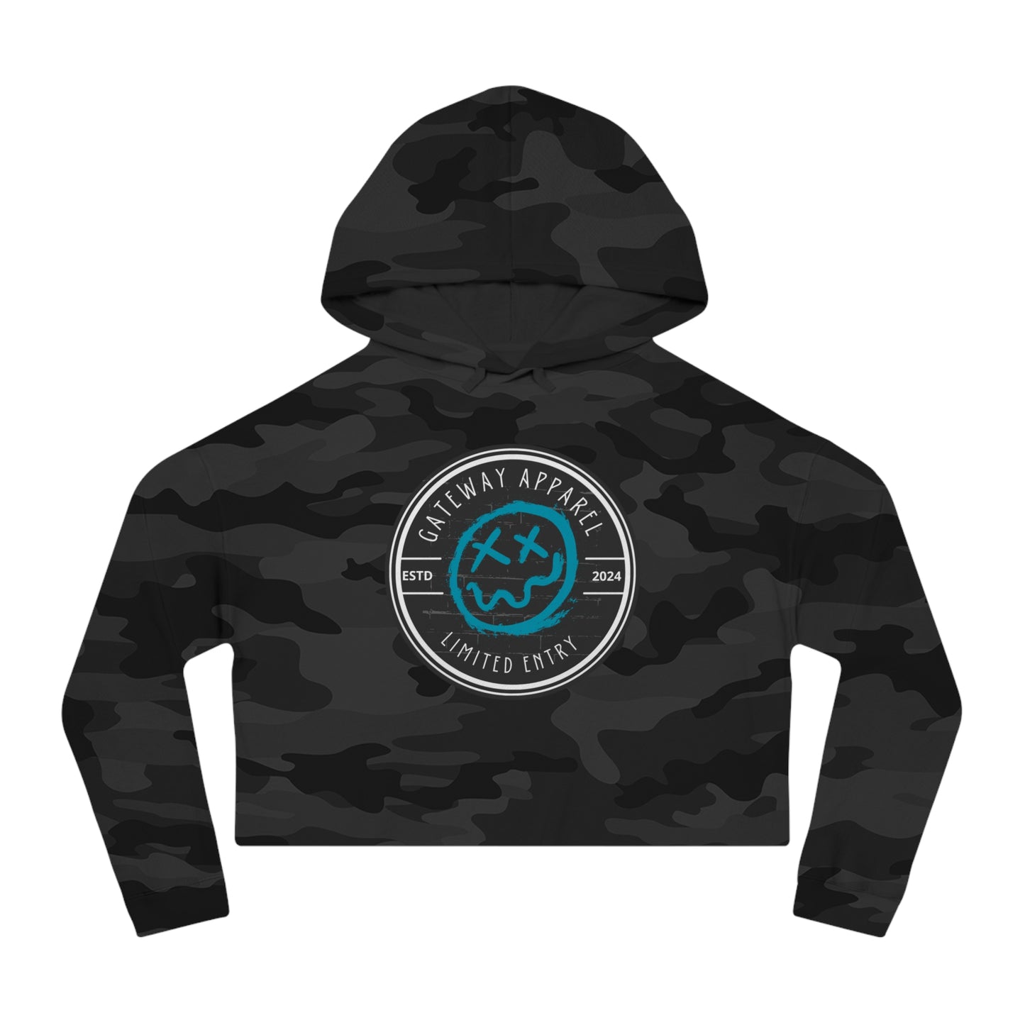 Cropped Logo Hoodie [3 Colors] - Gateway Apparel Co.