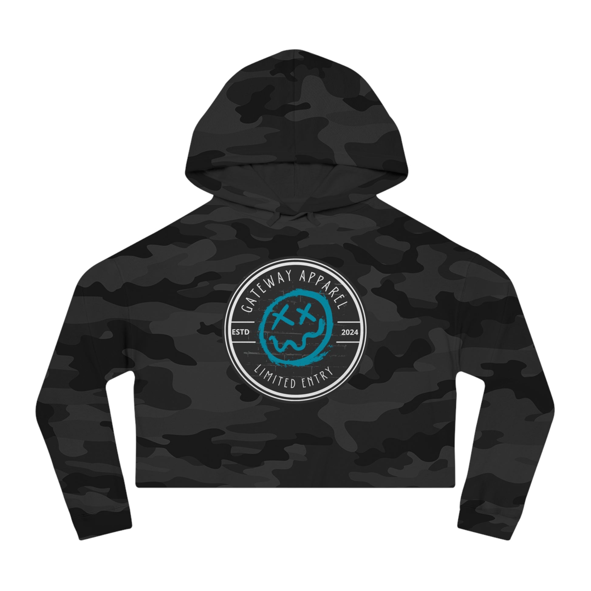 Cropped Logo Hoodie [3 Colors] - Gateway Apparel Co.