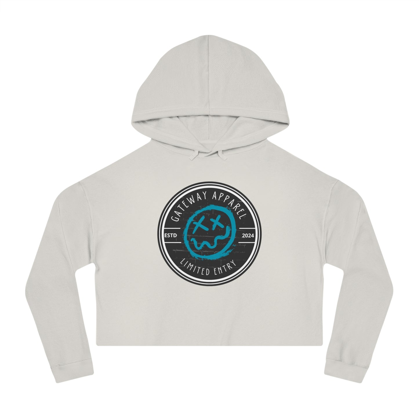 Cropped Logo Hoodie [3 Colors] - Gateway Apparel Co.