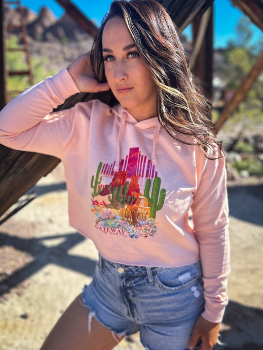GW Desert Cropped Hood [ 2 Colors ] - Gateway Apparel Co.