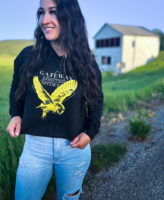 Limited Entry Cropped Hood* - Gateway Apparel Co.