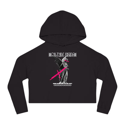She Wanted To Be Art Cropped Hood* - Gateway Apparel Co.