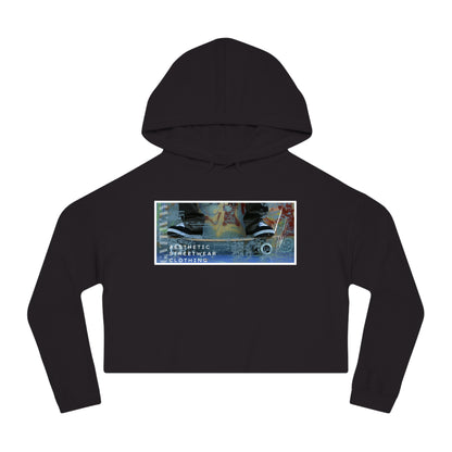 Street Aesthetic Cropped Hooded Sweatshirt - Gateway Apparel Co.