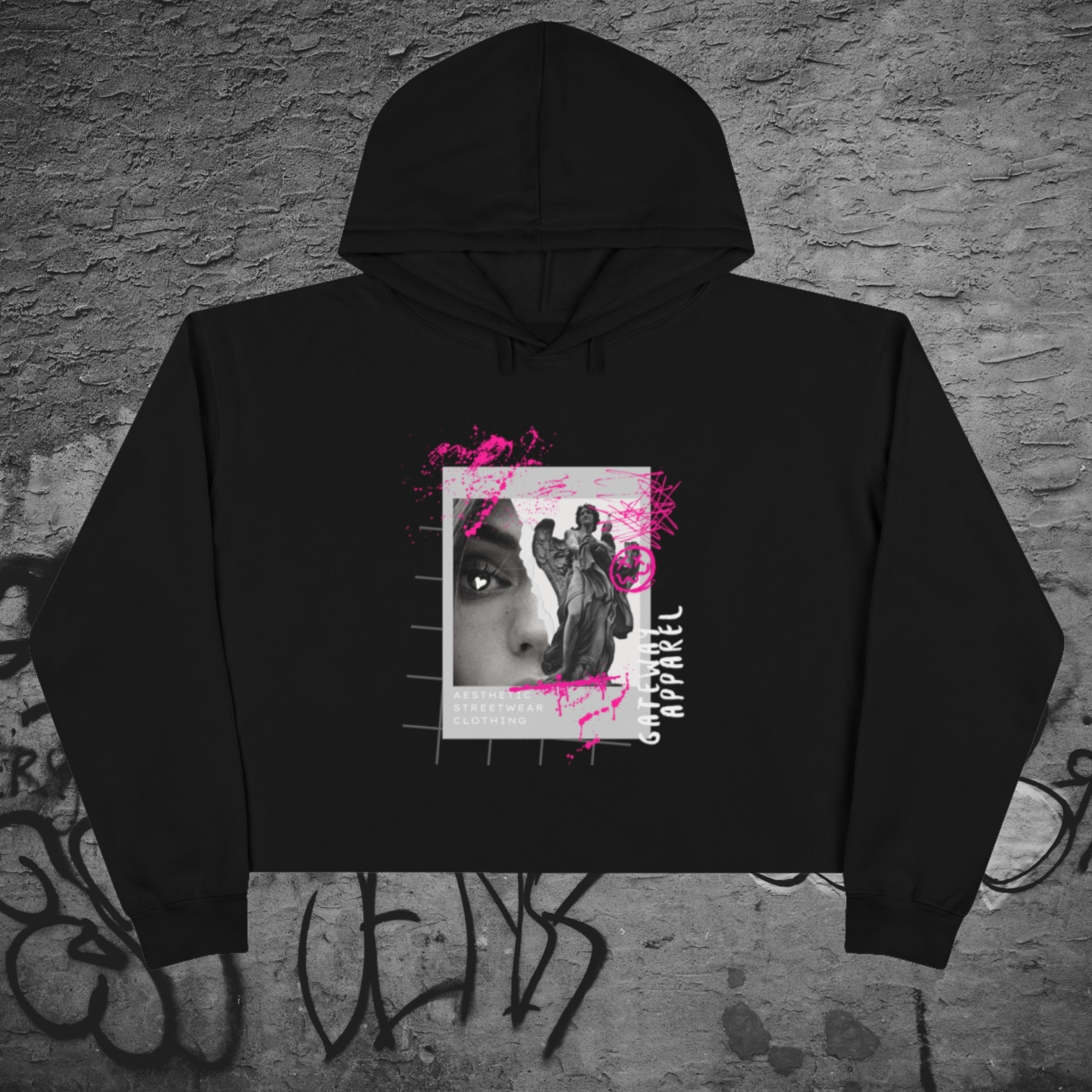 Street Apparel Cropped Hood* - Gateway Apparel Co.