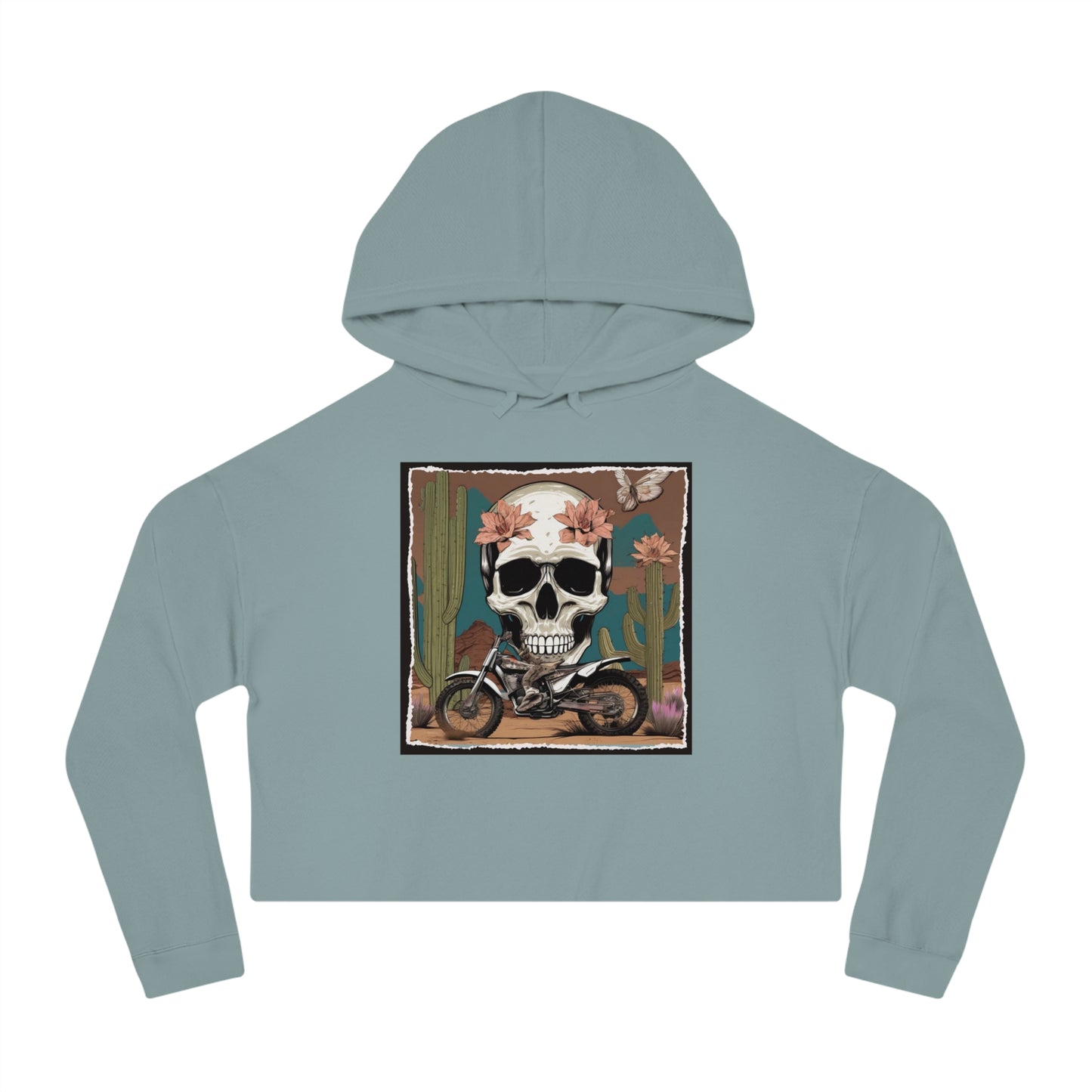 Desert Biker Cropped Hoodie [5 Colors] - Gateway Apparel Co.