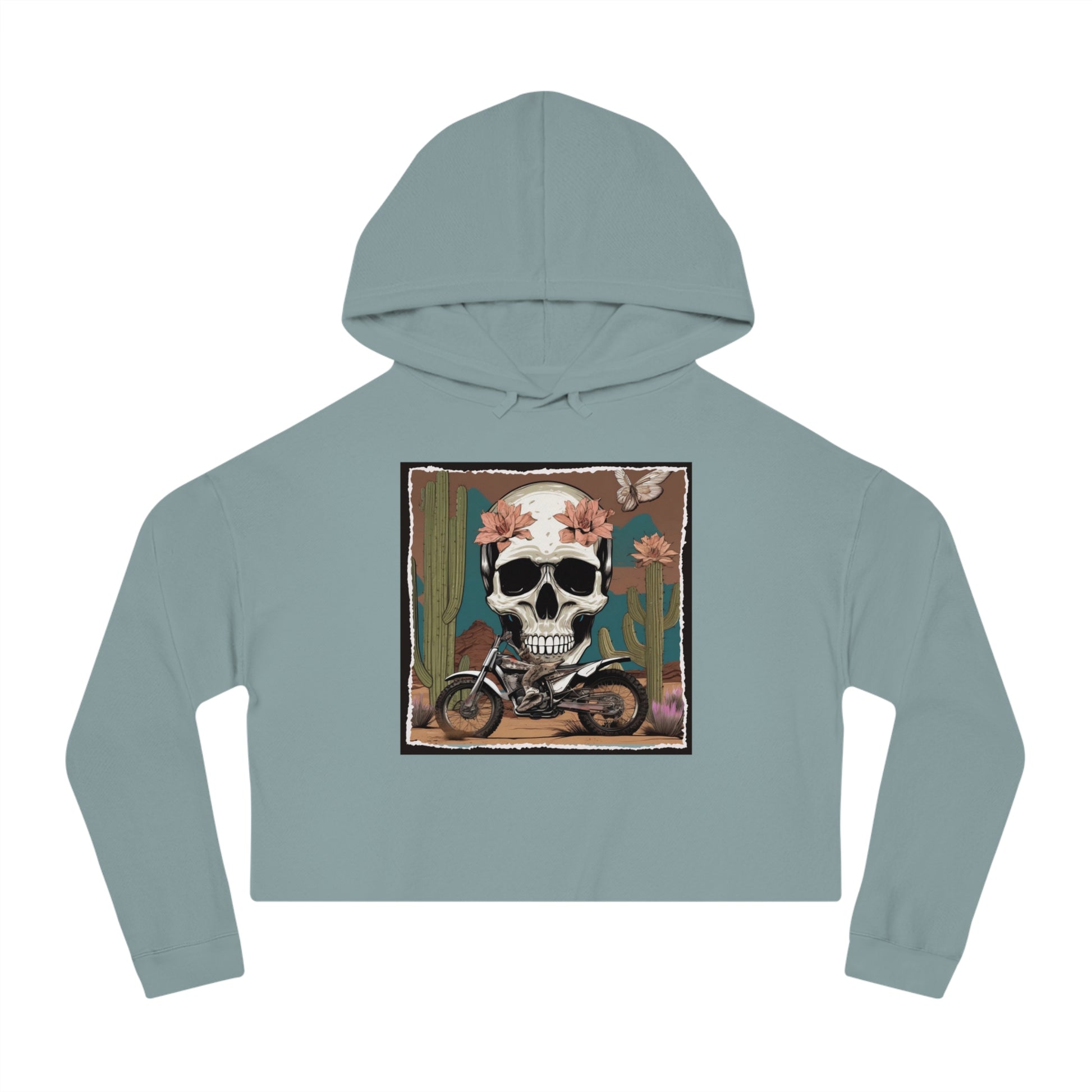 Desert Biker Cropped Hoodie [5 Colors] - Gateway Apparel Co.