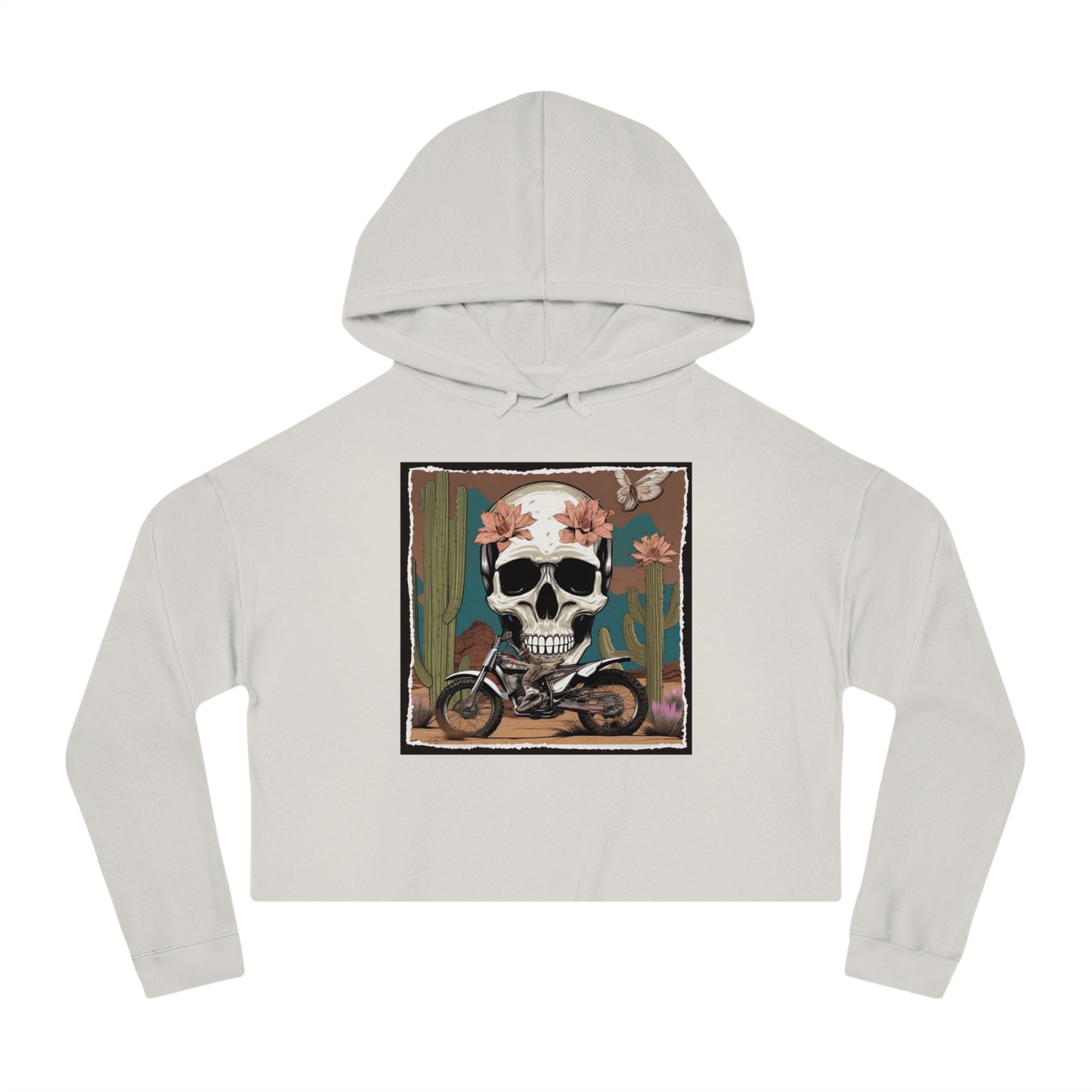 Desert Biker Cropped Hoodie [5 Colors] - Gateway Apparel Co.