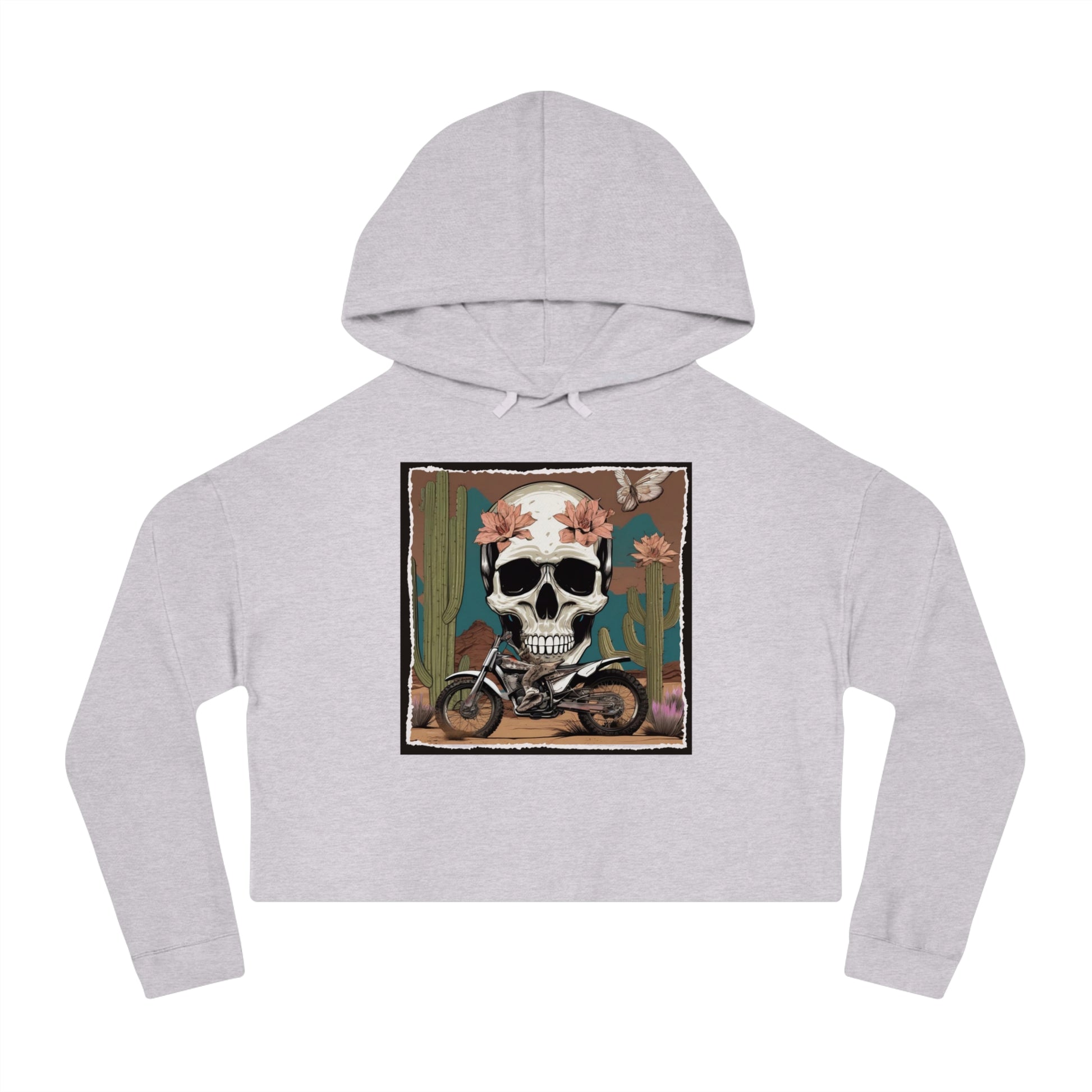 Desert Biker Cropped Hoodie [5 Colors] - Gateway Apparel Co.